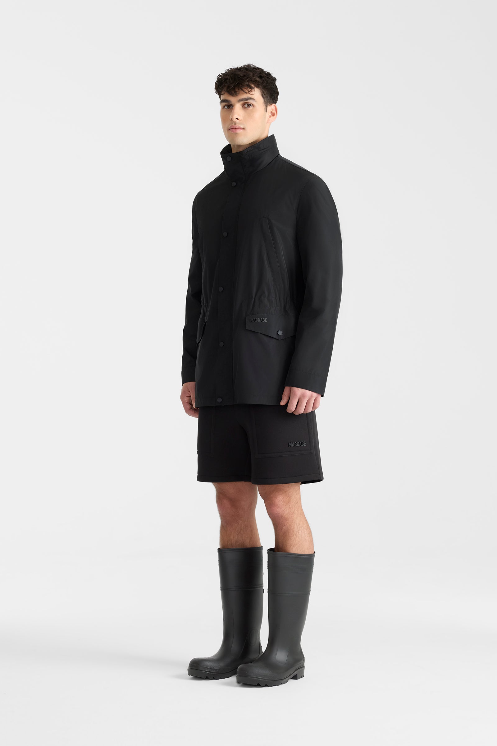 LIONEL Medium-Length Rain Jacket for Men | Mackage® US