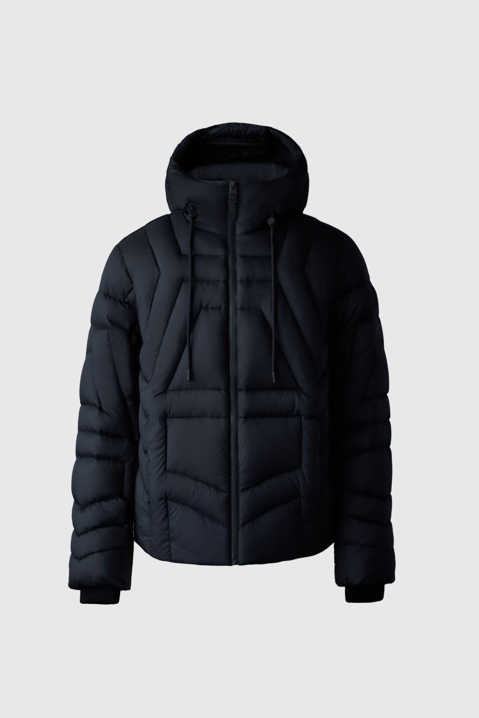 Luke, softwash geometrical channel quilt down jacket | Mackage® US