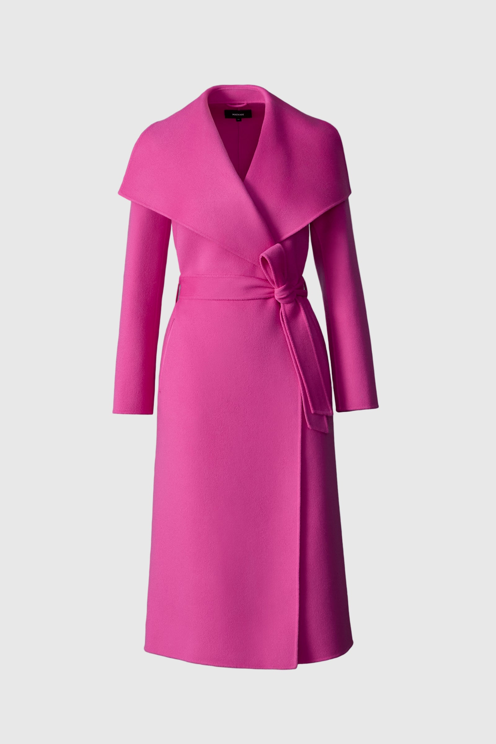 MAI-CN Double-face wool wrap coat for Women | Mackage US