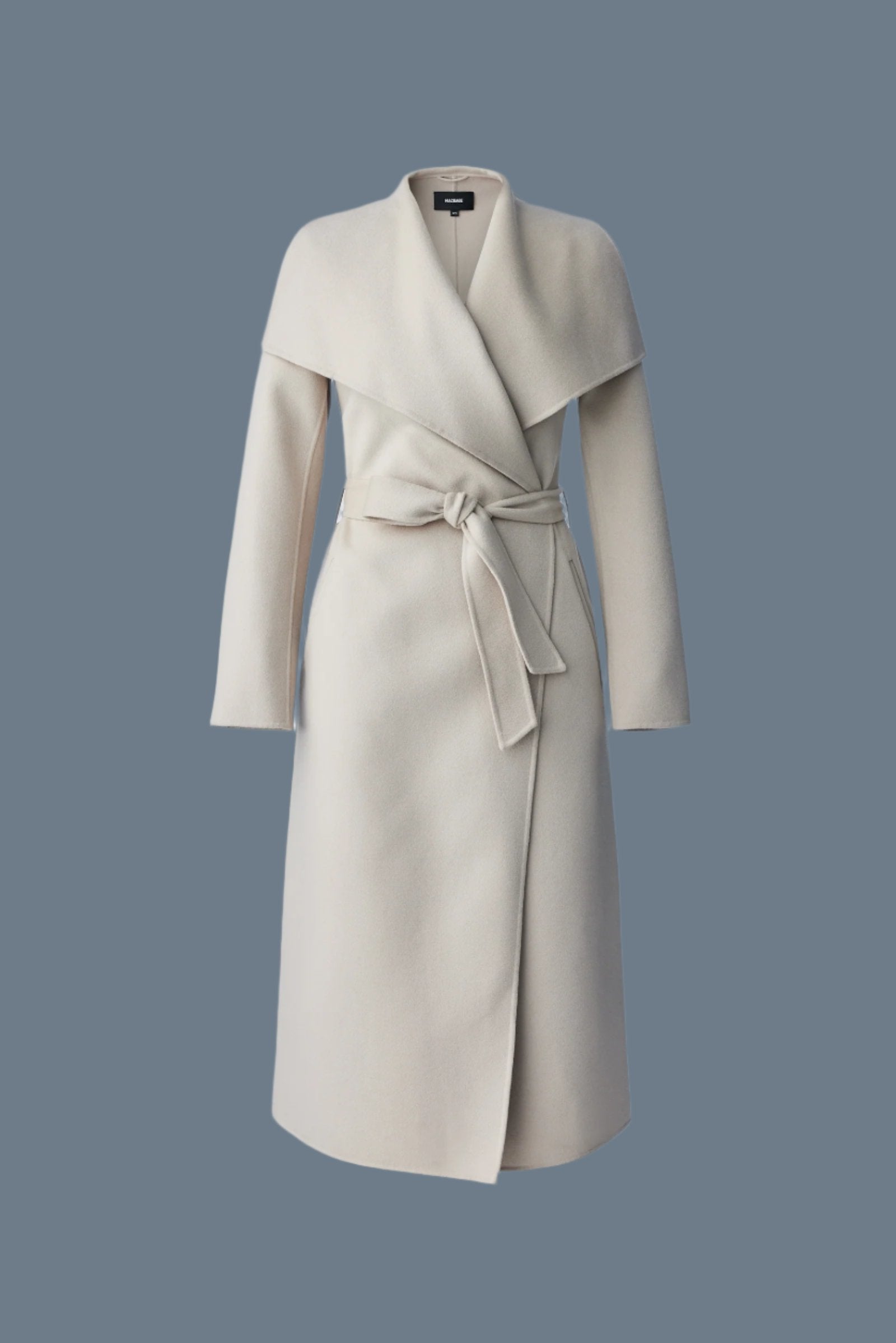 MAI-CN Double-face wool wrap coat for Women | Mackage US