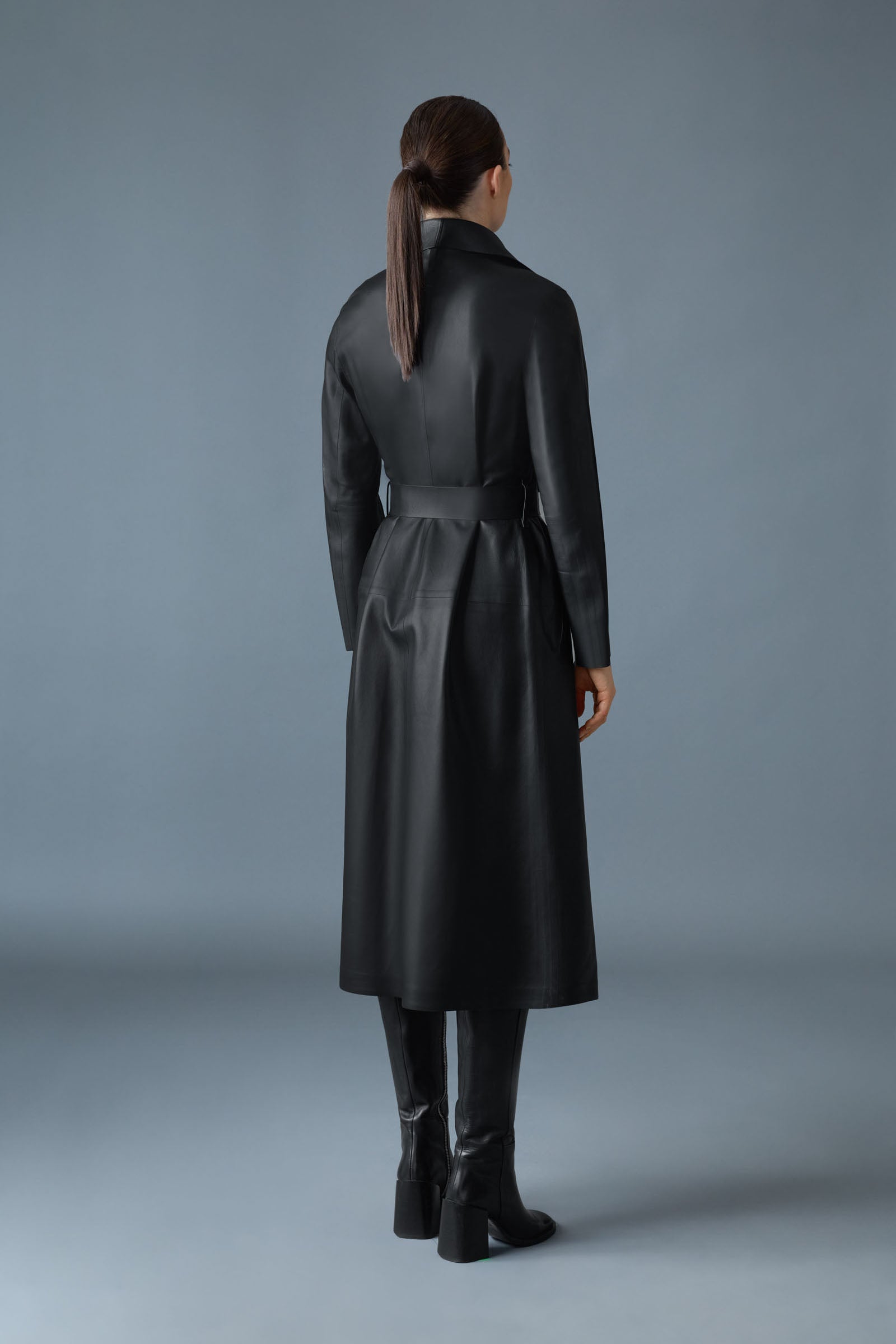 MAI-L Long Wool Wrap Coat for Women | Mackage® US