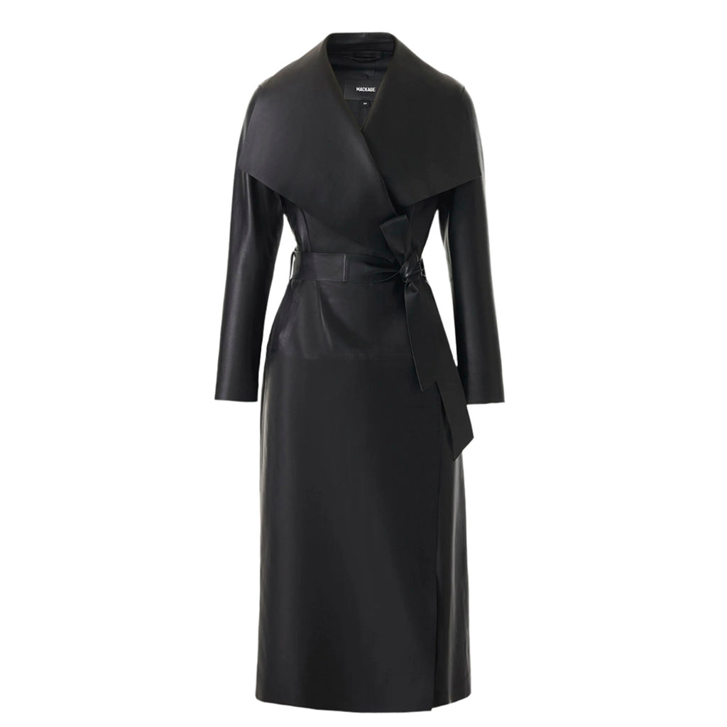 MAI-L Long Wool Wrap Coat for Women | Mackage US