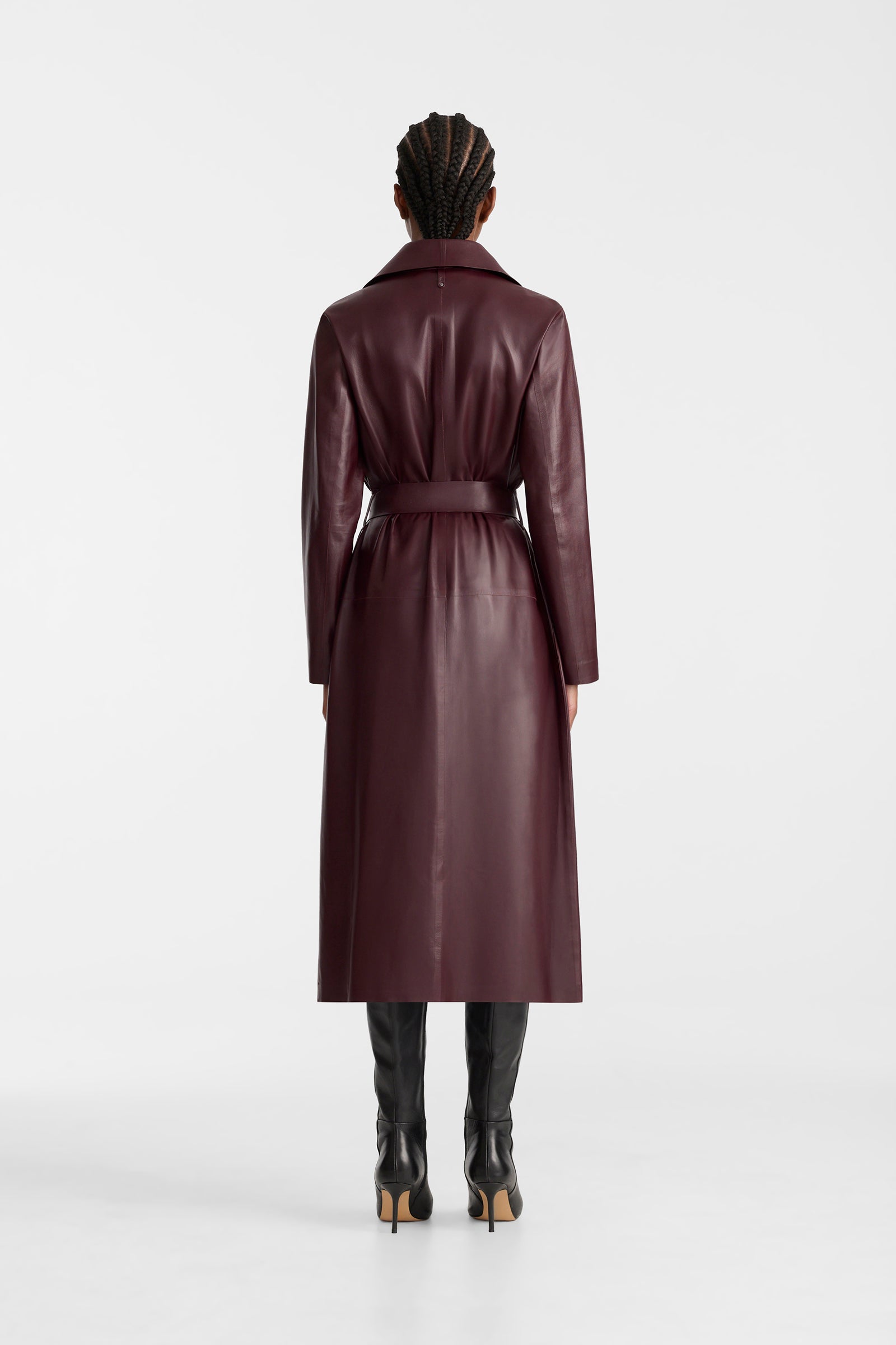 MAI-L Long Wool Wrap Coat for Women | Mackage® US