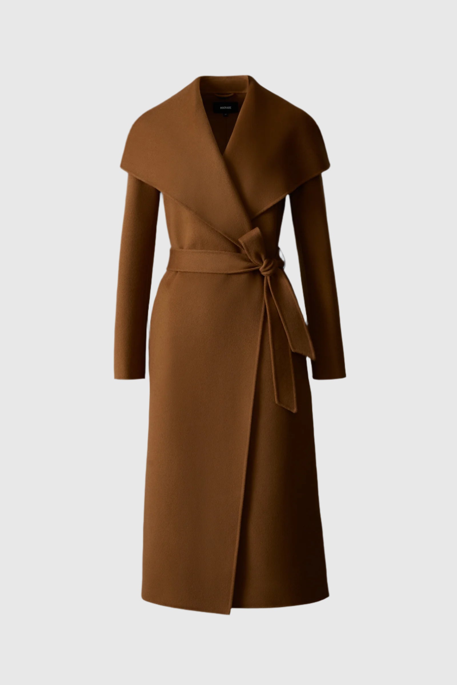 最終価格です⭐︎MACKAGE キャメル　メルトンコート MAI Double-face wool wrap coat for Women | Mackage® US