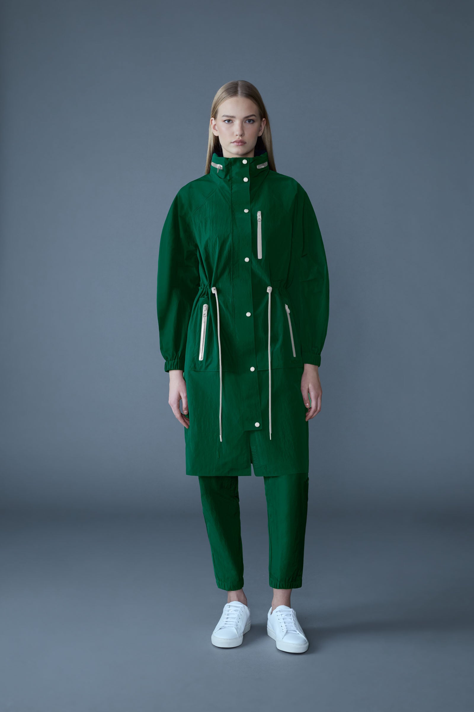 Mackage MAKAYLA 膝丈軽量 レインコート Makayla, Lightweight Rain Jacket | Mackage® US