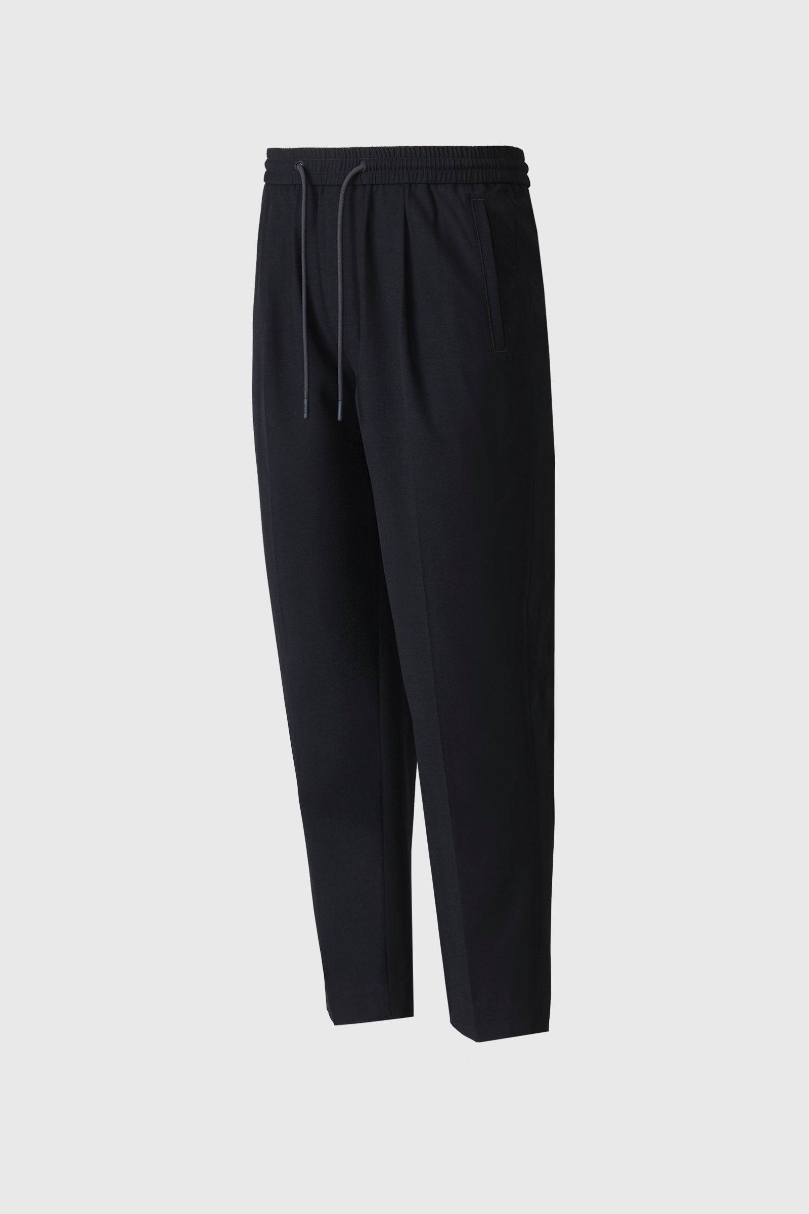 MARTIN-Z pleated wool pants with elasticized waist for Men