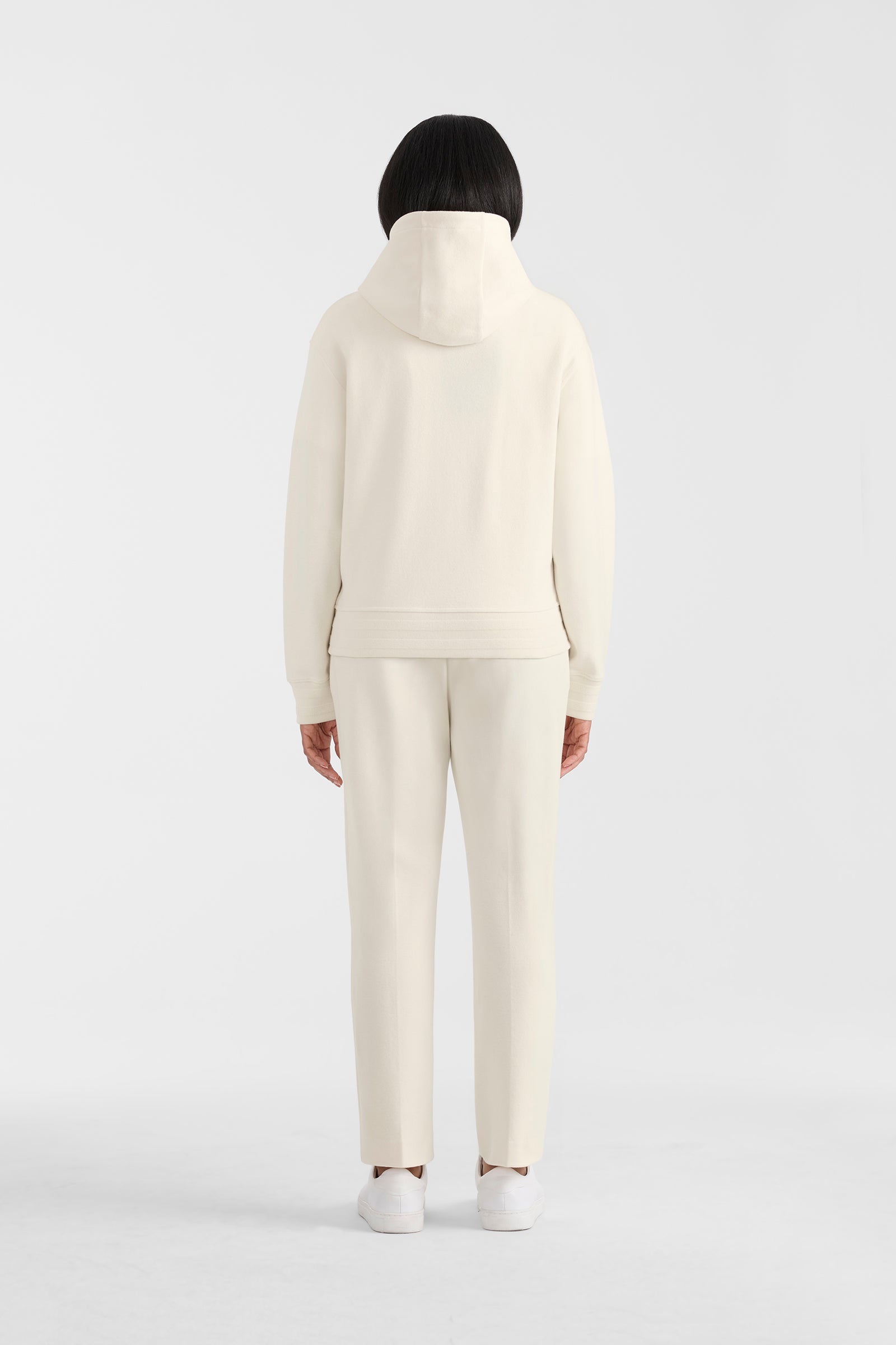 MATEA-K Brushed Knit Zip Hoodie for Women | Mackage® US