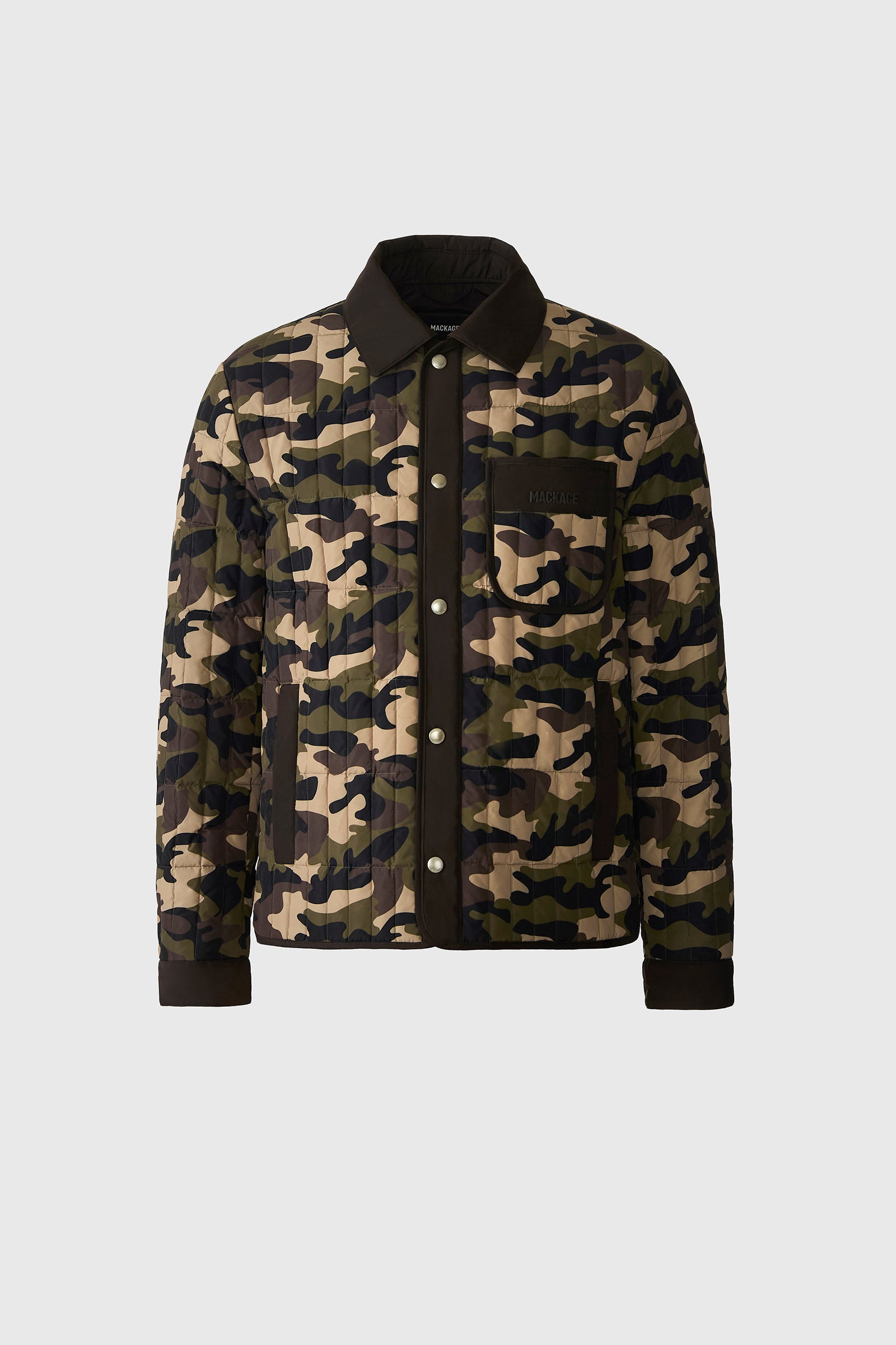 MATEO-CAMO Sustainable Camo Light Down Jacket for Men | Mackage® US