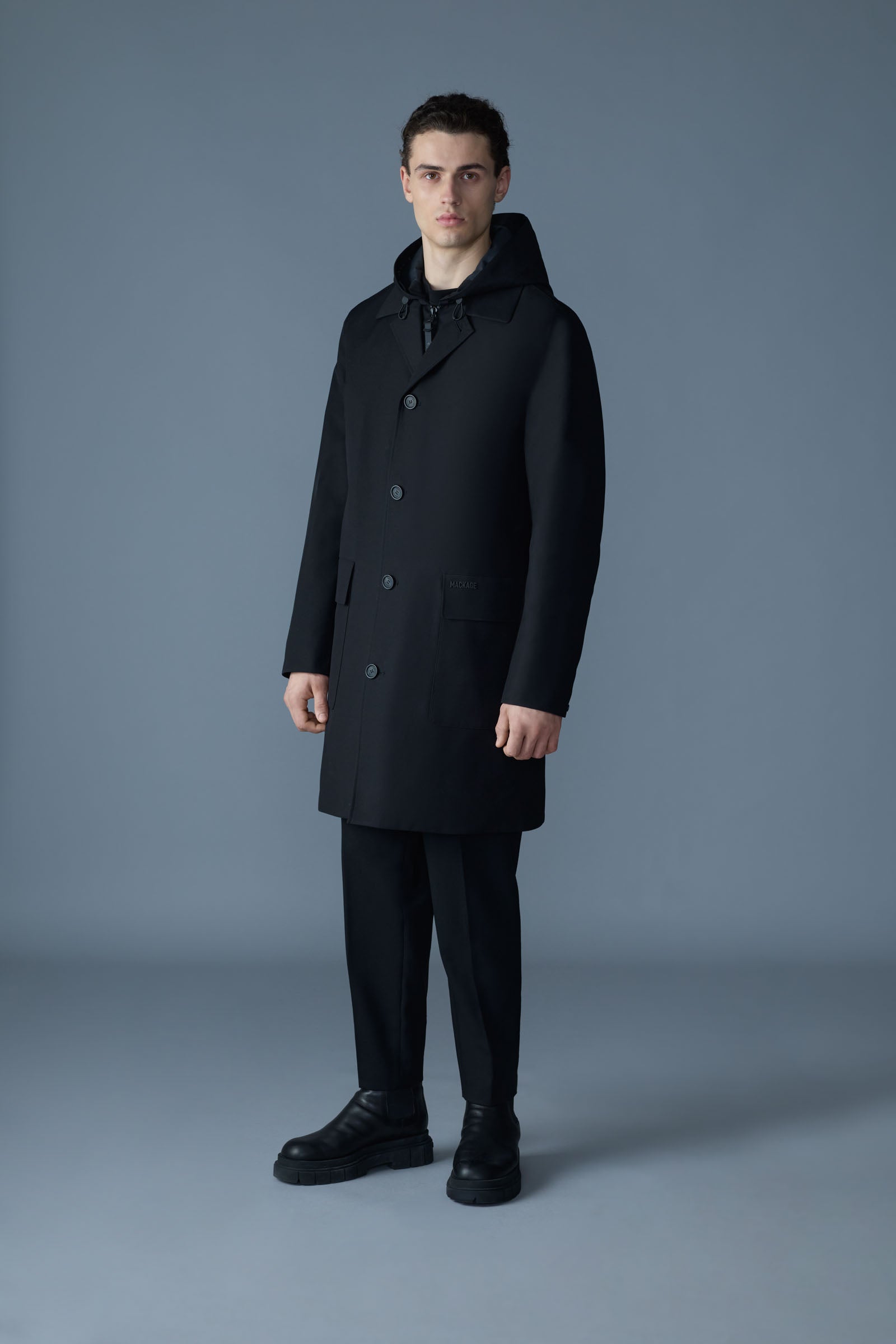 MATHIAS - Balmacaan Coat for Men | Mackage® US