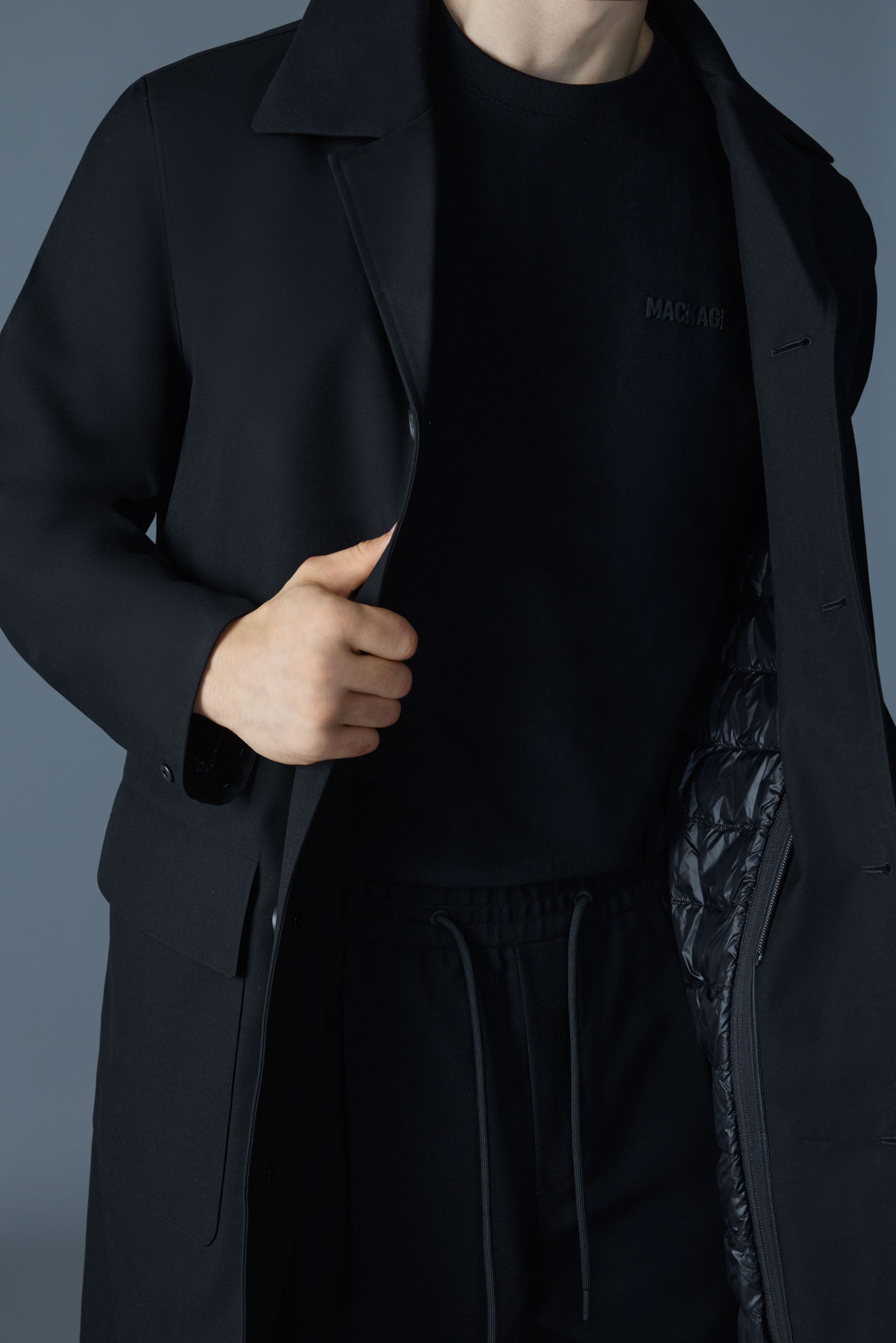 Mathias, Balmacaan Coat | Mackage® US