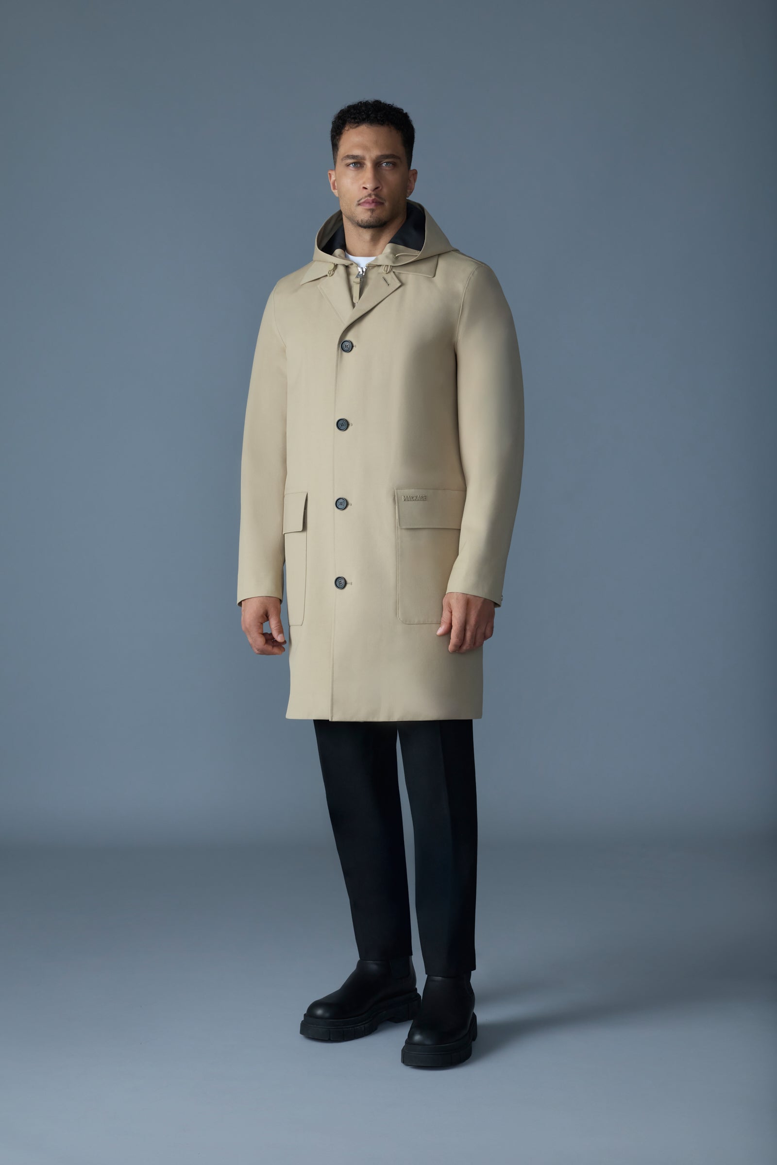 MATHIAS - Balmacaan Coat for Men | Mackage® US