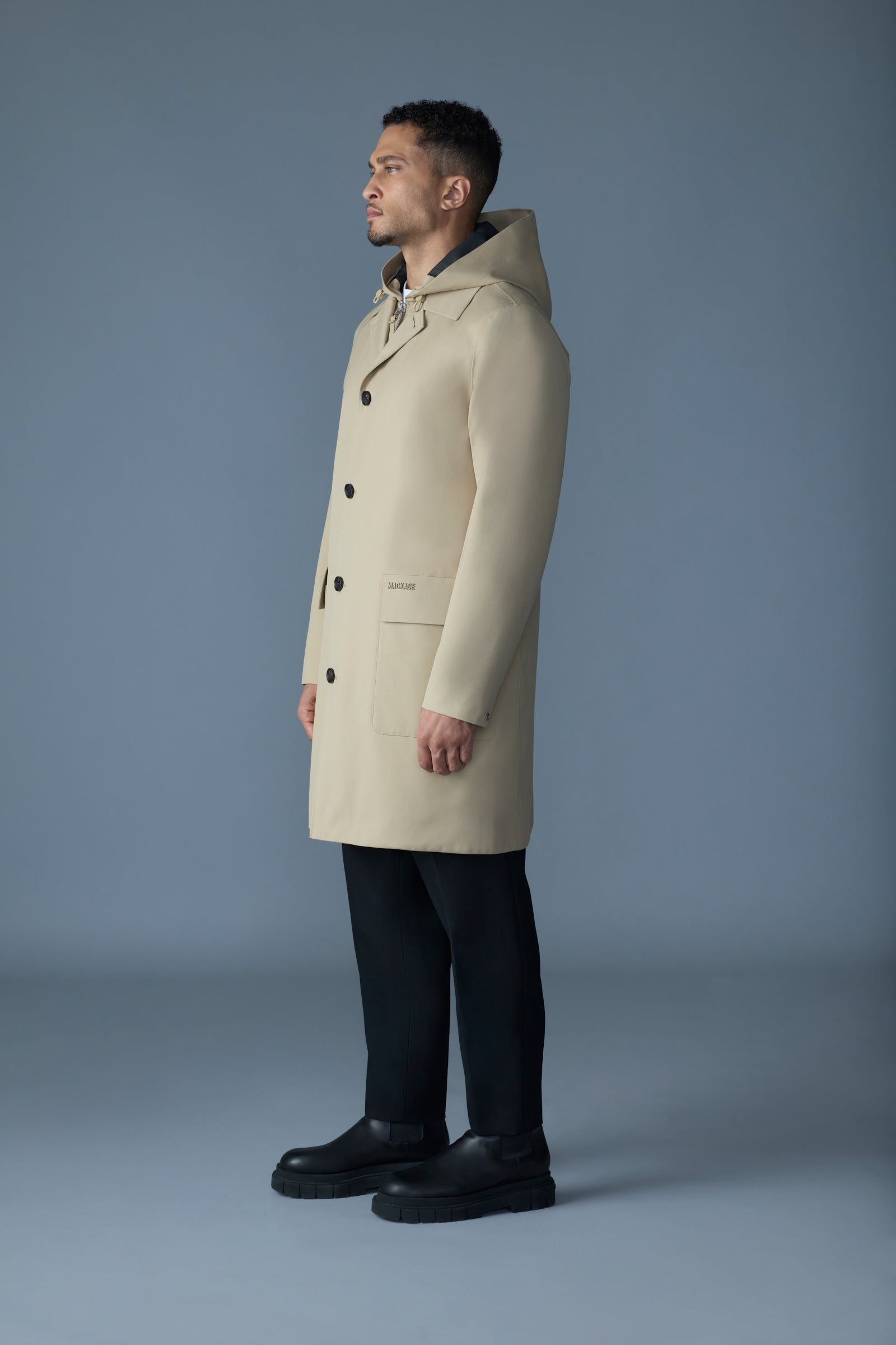 Mathias, Balmacaan Coat | Mackage® US