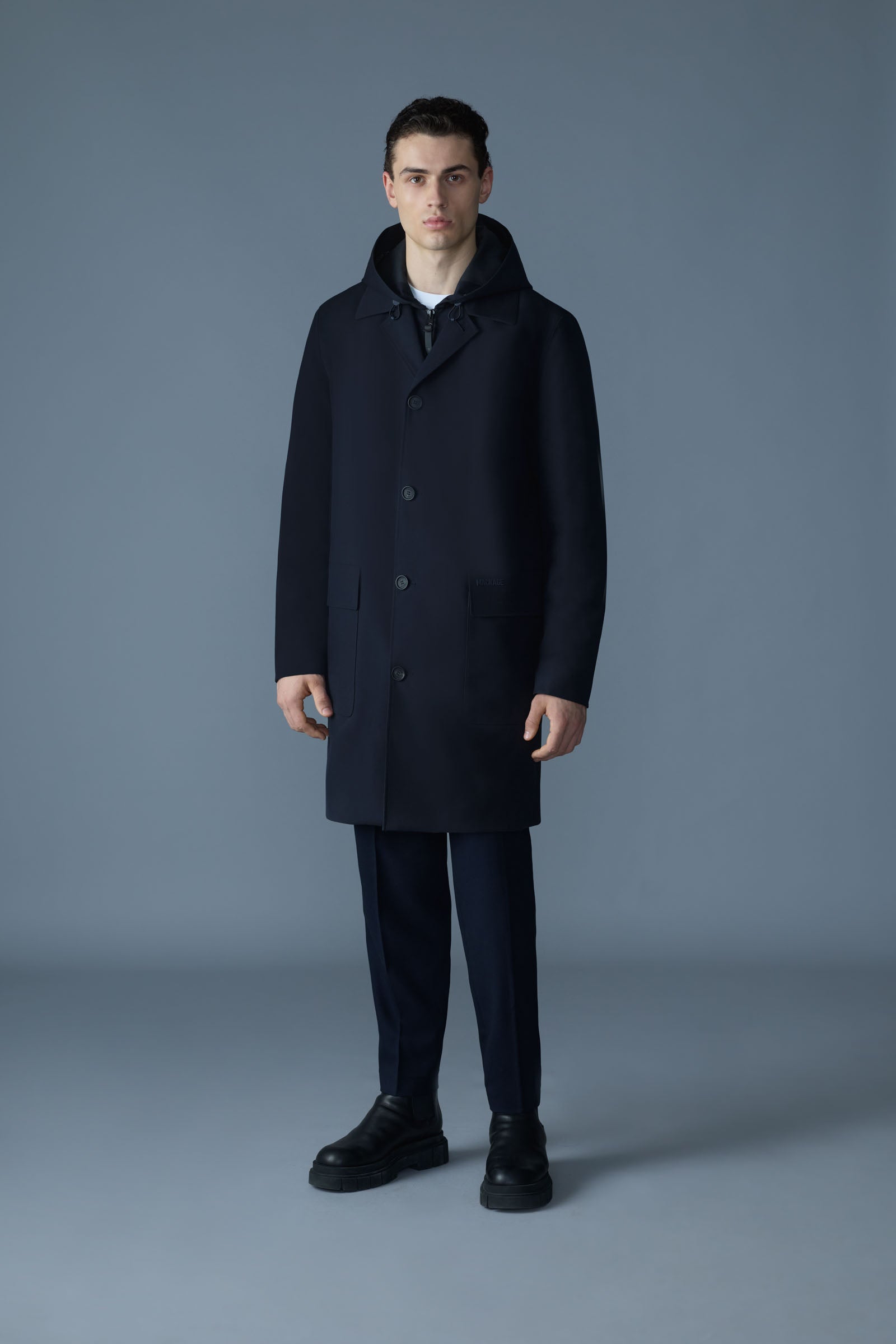 MATHIAS - Balmacaan Coat for Men | Mackage® US