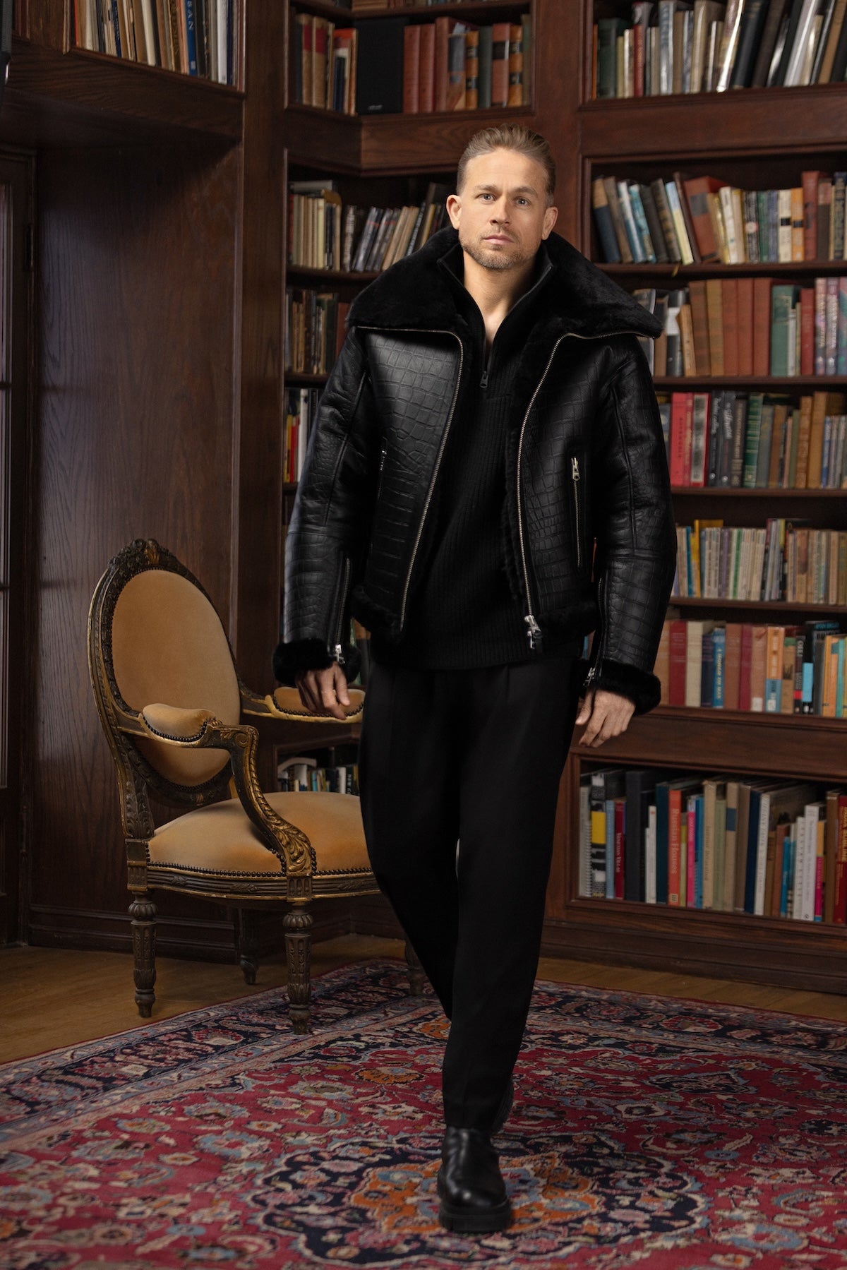 Mackage ライダースジャケット MACKAGE (マッカージュ)』メンズの春レザージャケットは