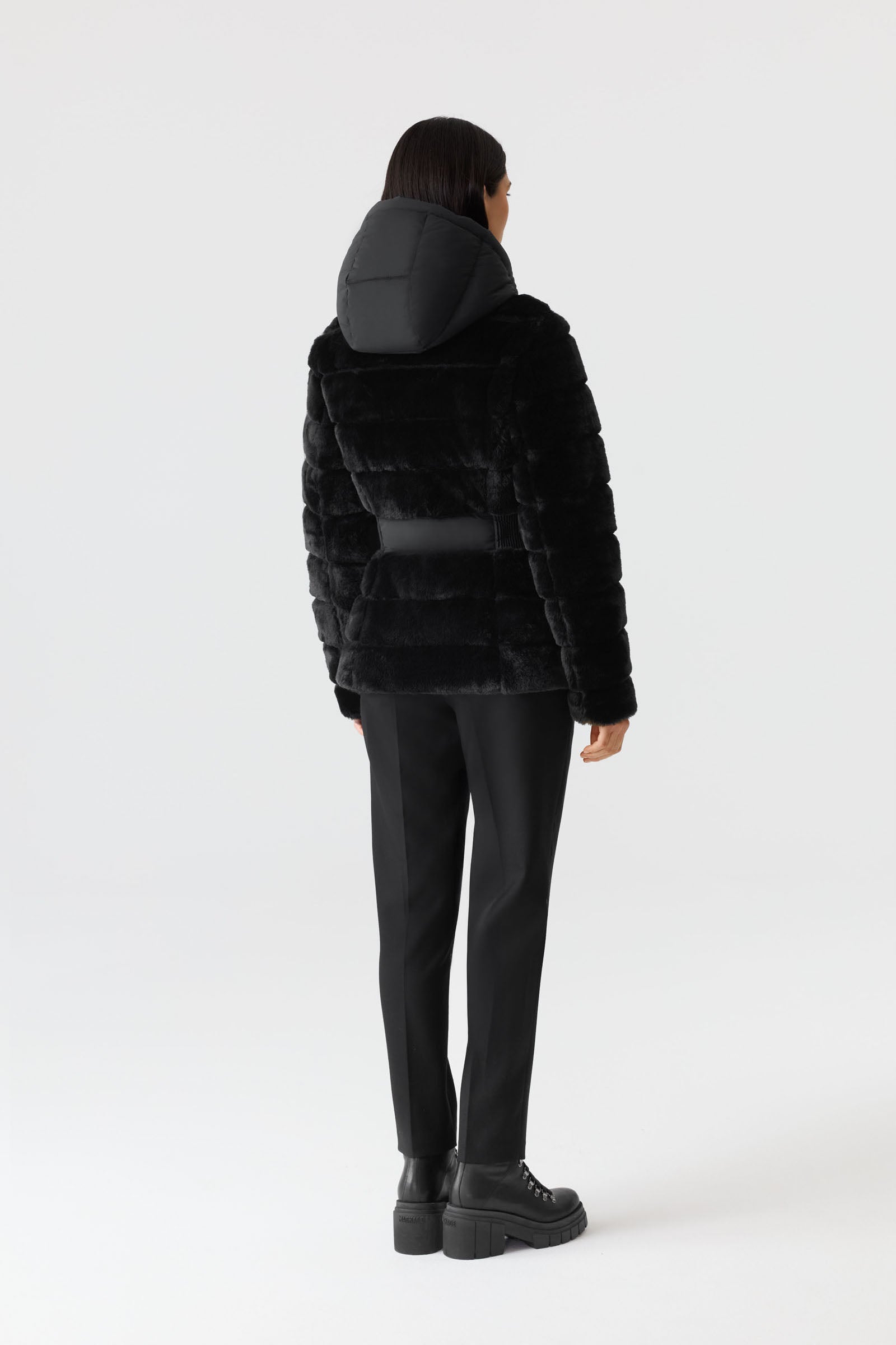 MIRANDA Mixed Media Down Jacket for Women | Mackage® US