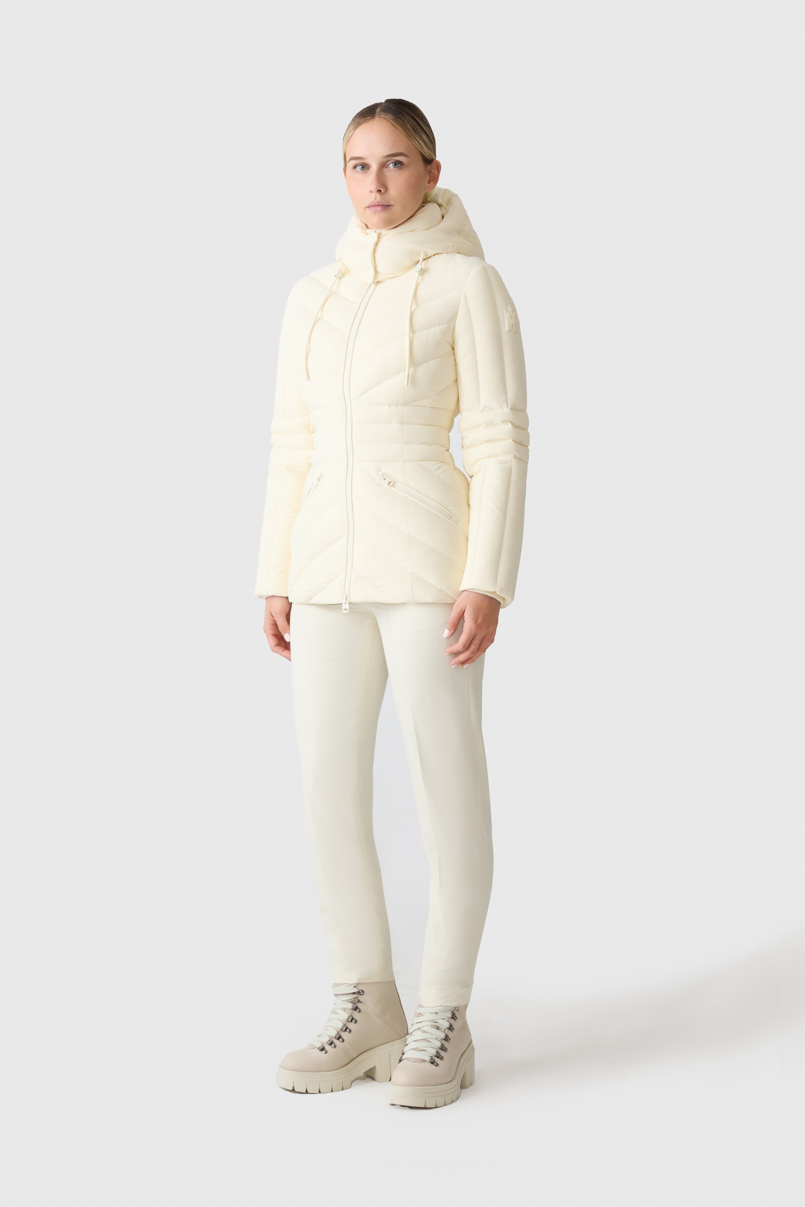NADIA-NFZ Down Jacket With Storm Visor for Women | Mackage® US