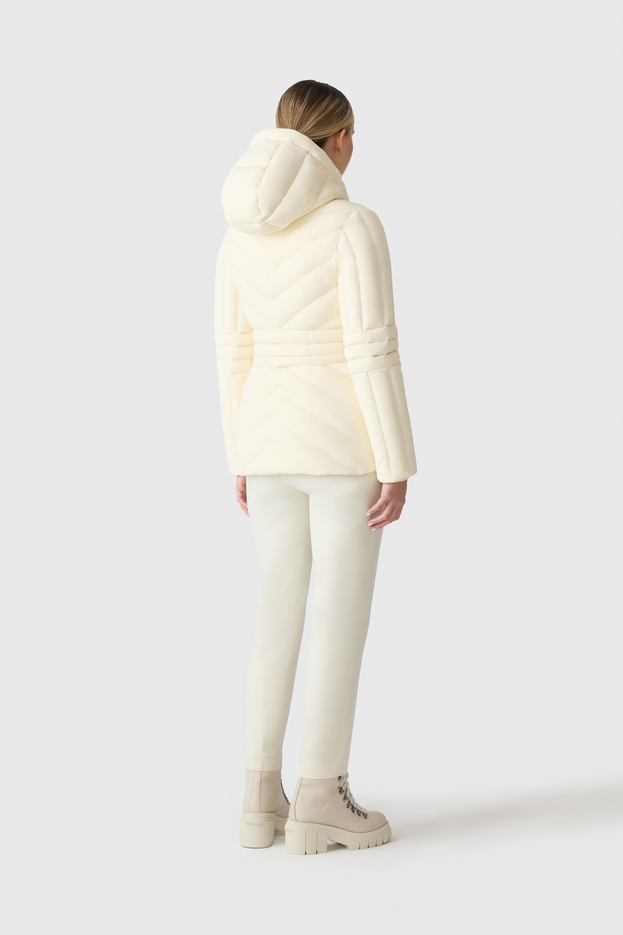NADIA-NFZ Down Jacket With Storm Visor for Women | Mackage® US