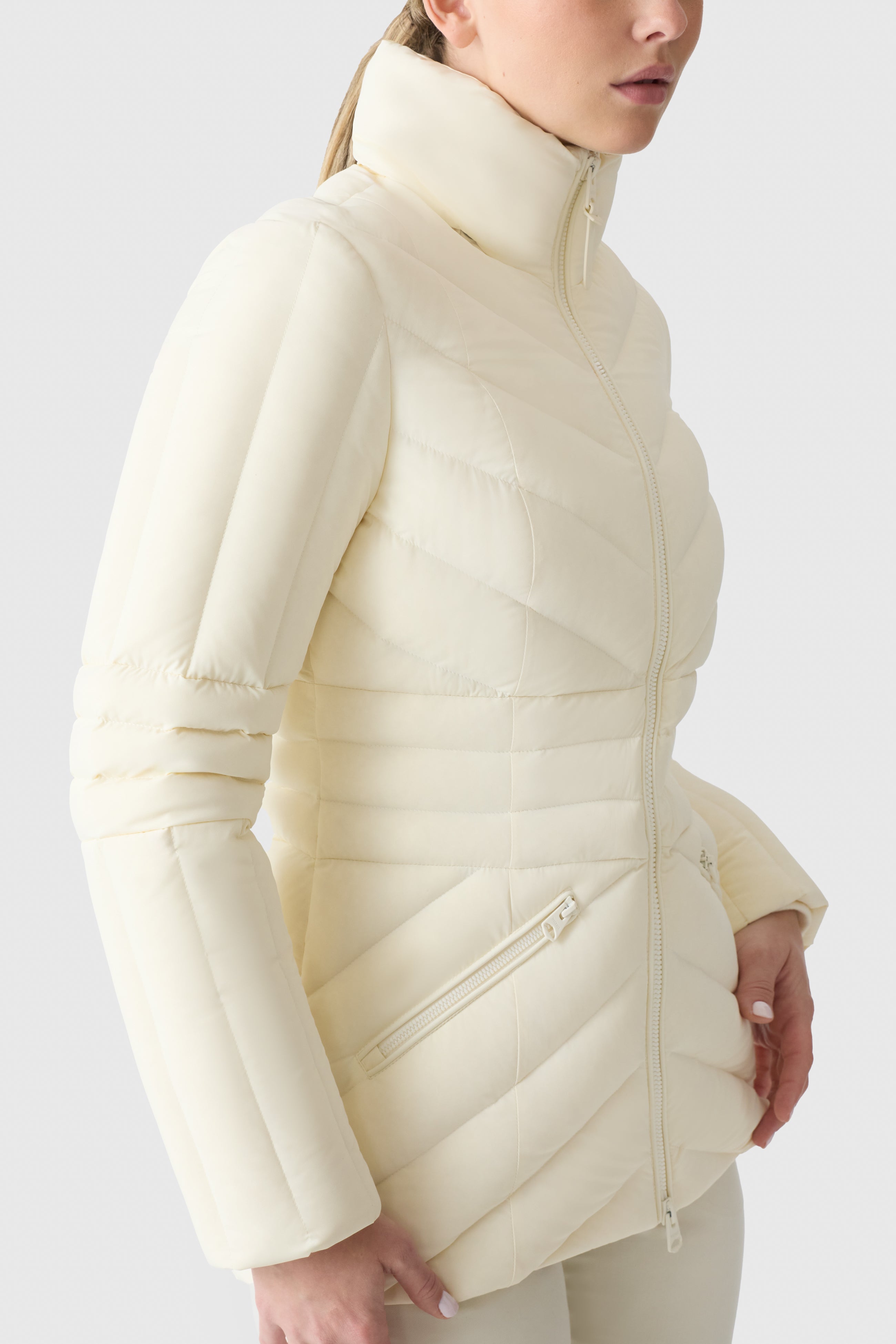 NADIA-NFZ Down Jacket With Storm Visor for Women | Mackage® US