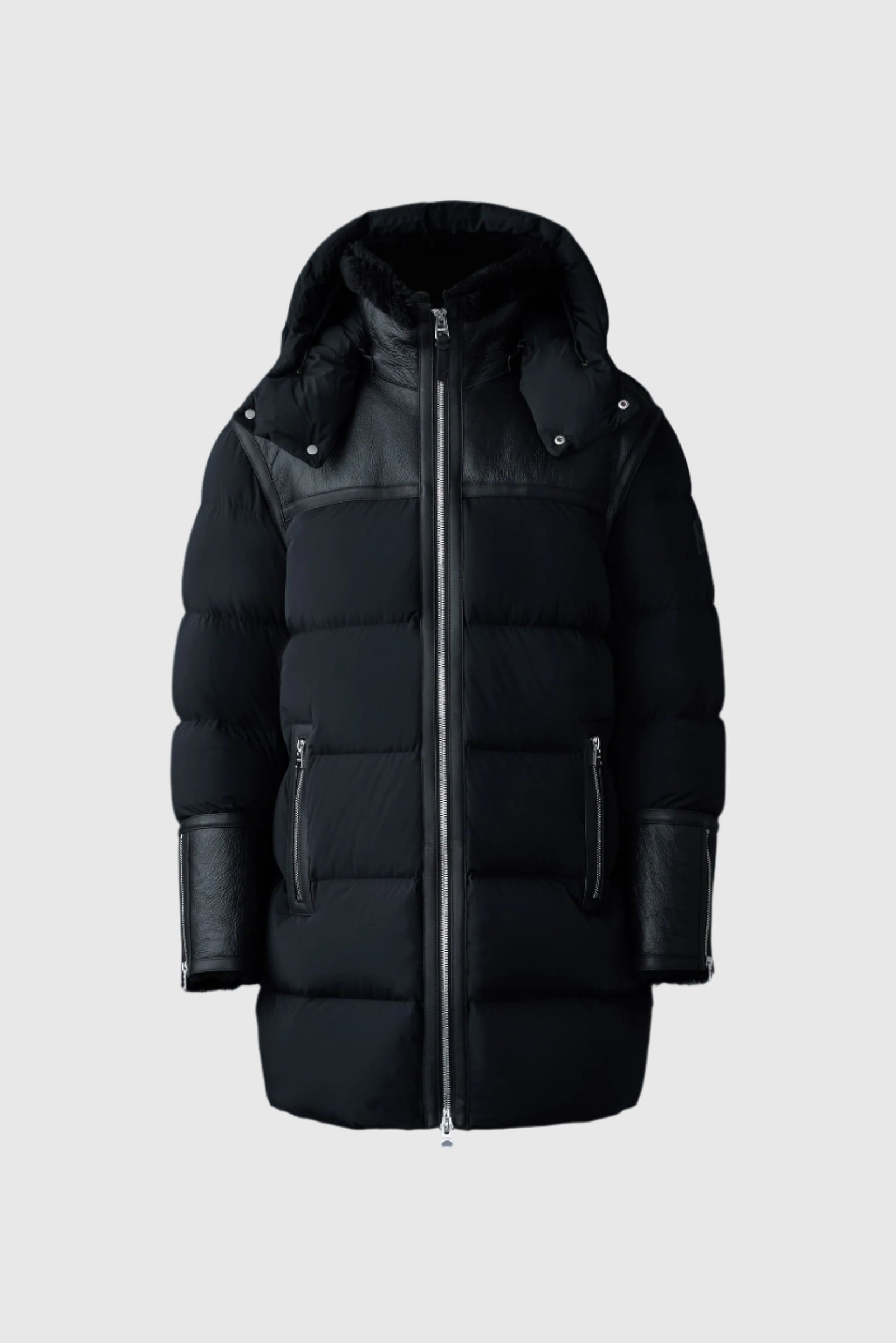 MACKAGE CORY フード付きツイルダウンボンバージャケット Mackage＊マッカージュ＊CORY＊ボンバーダウンジャケット