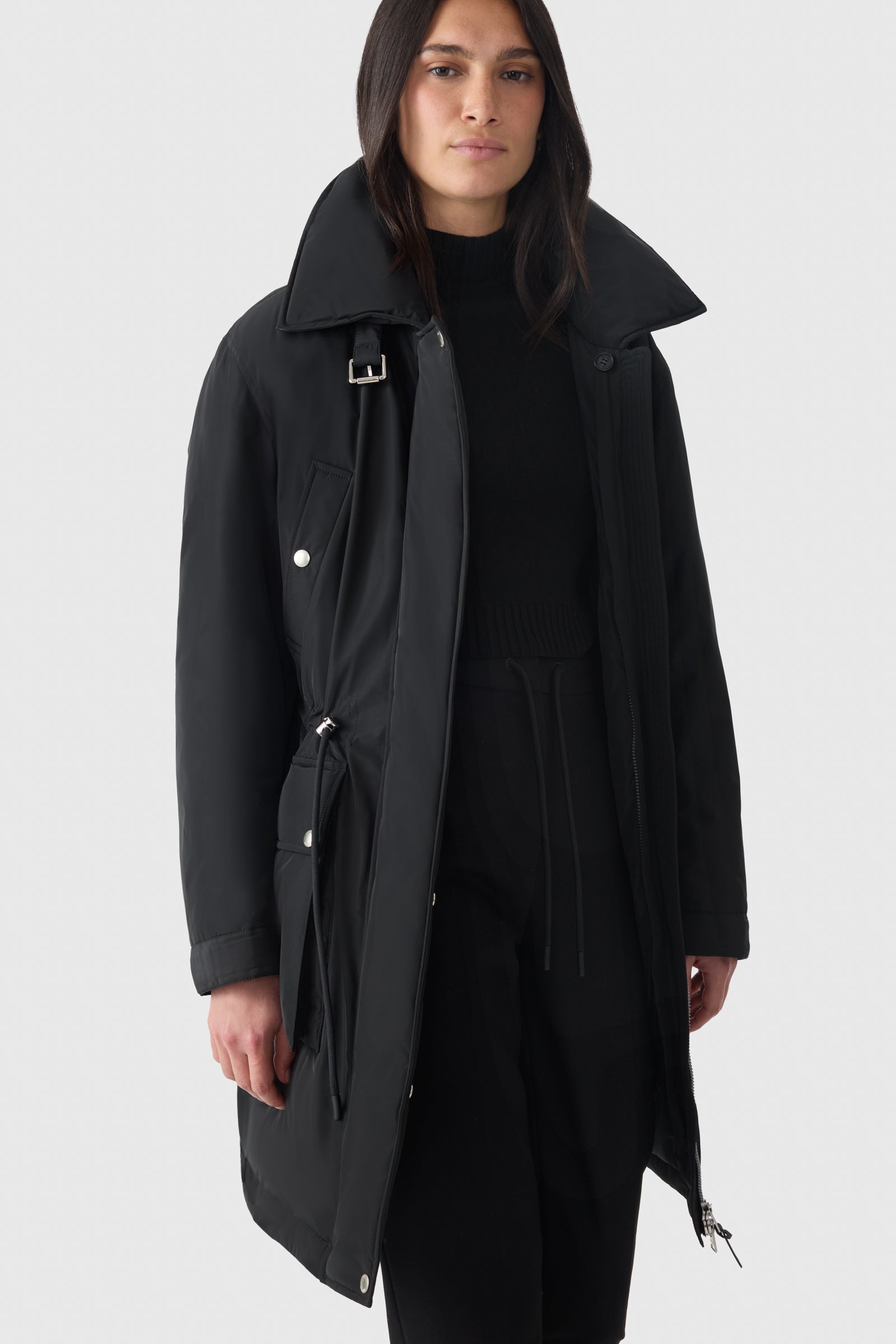 NOVA 3-in-1 Down Coat - removable Inner Layer & Shearling Collar