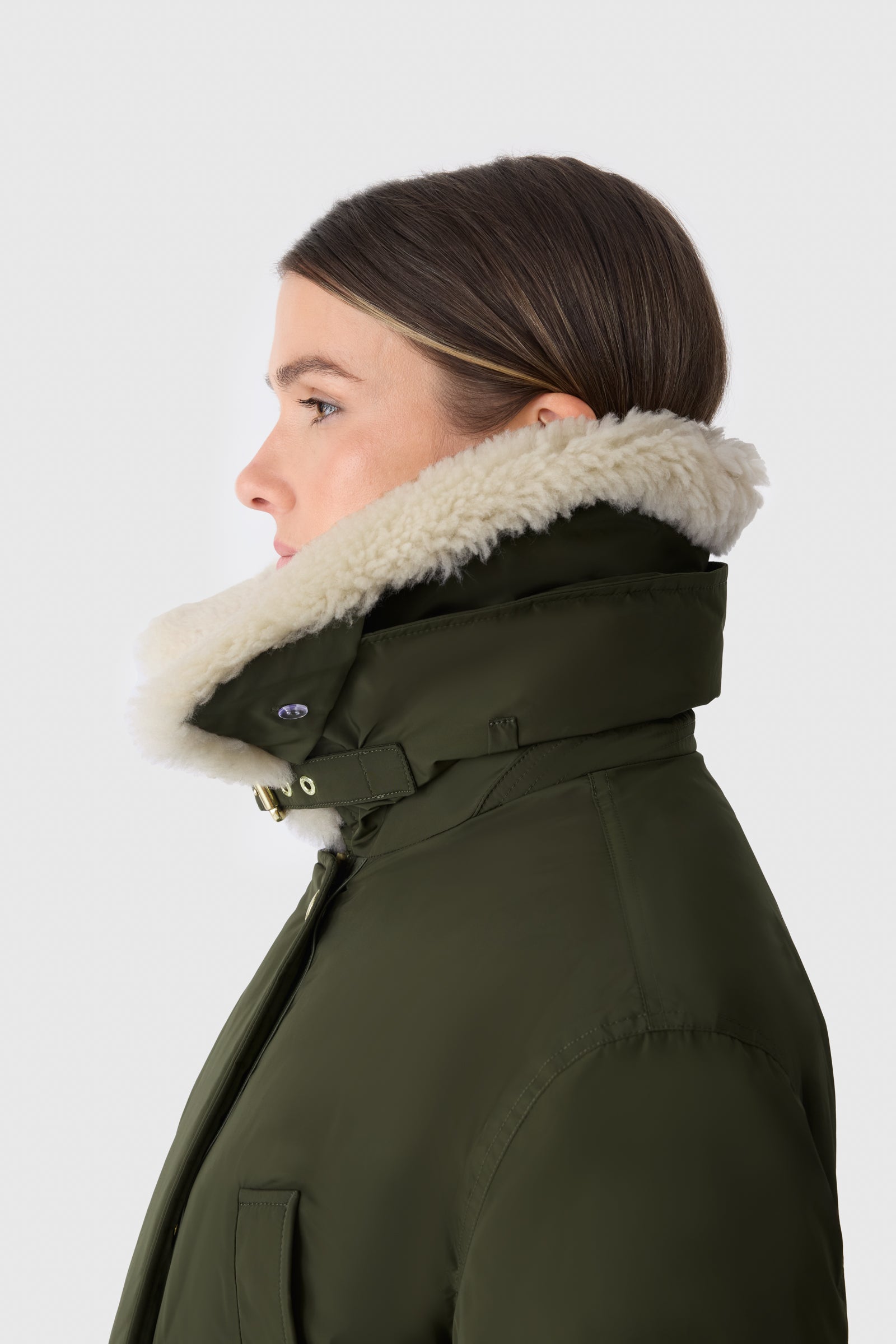 NOVA 3-in-1 Down Coat - removable Inner Layer & Shearling Collar
