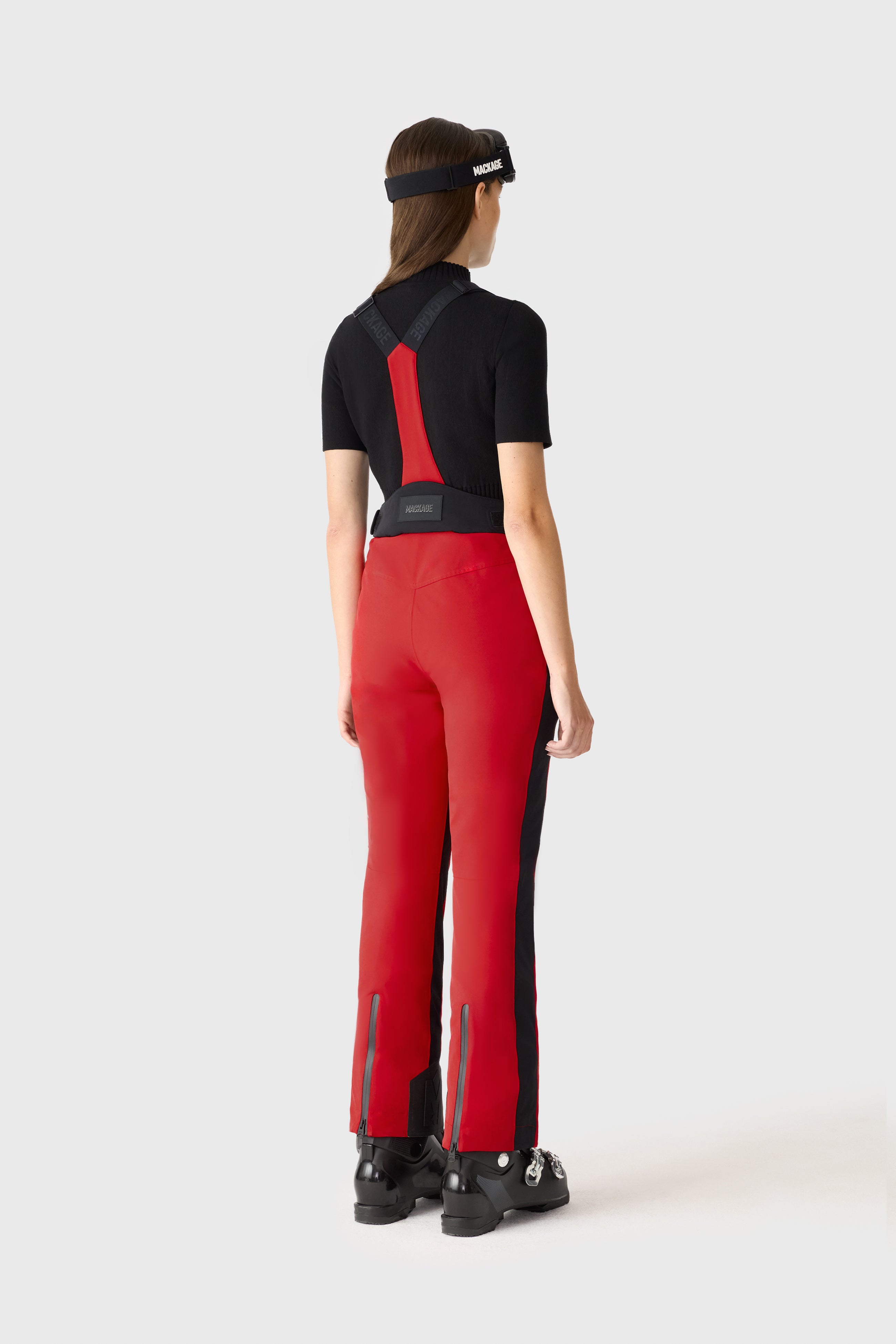 NYOMI-R Ski pantS - removable suspenders for Women | Mackage® US