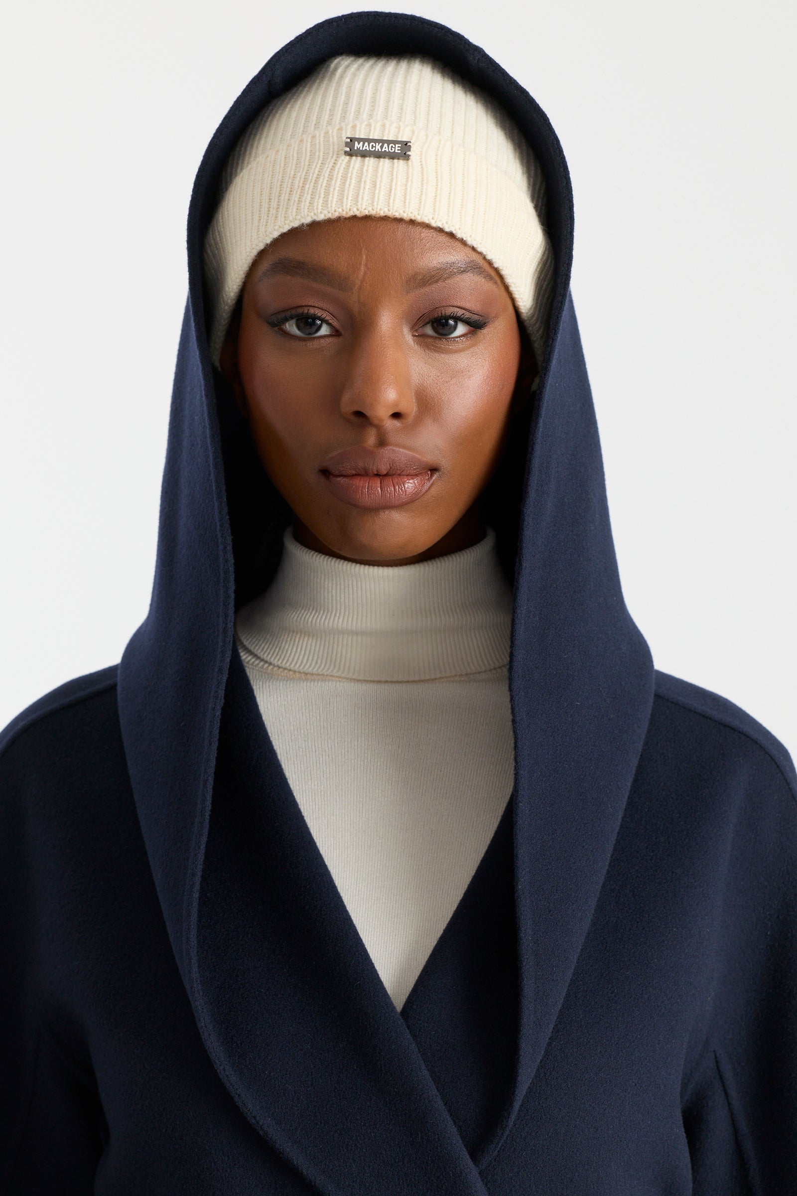 PAYA-Z Wool Wrap Coat With Sash Belt for Women | Mackage® US