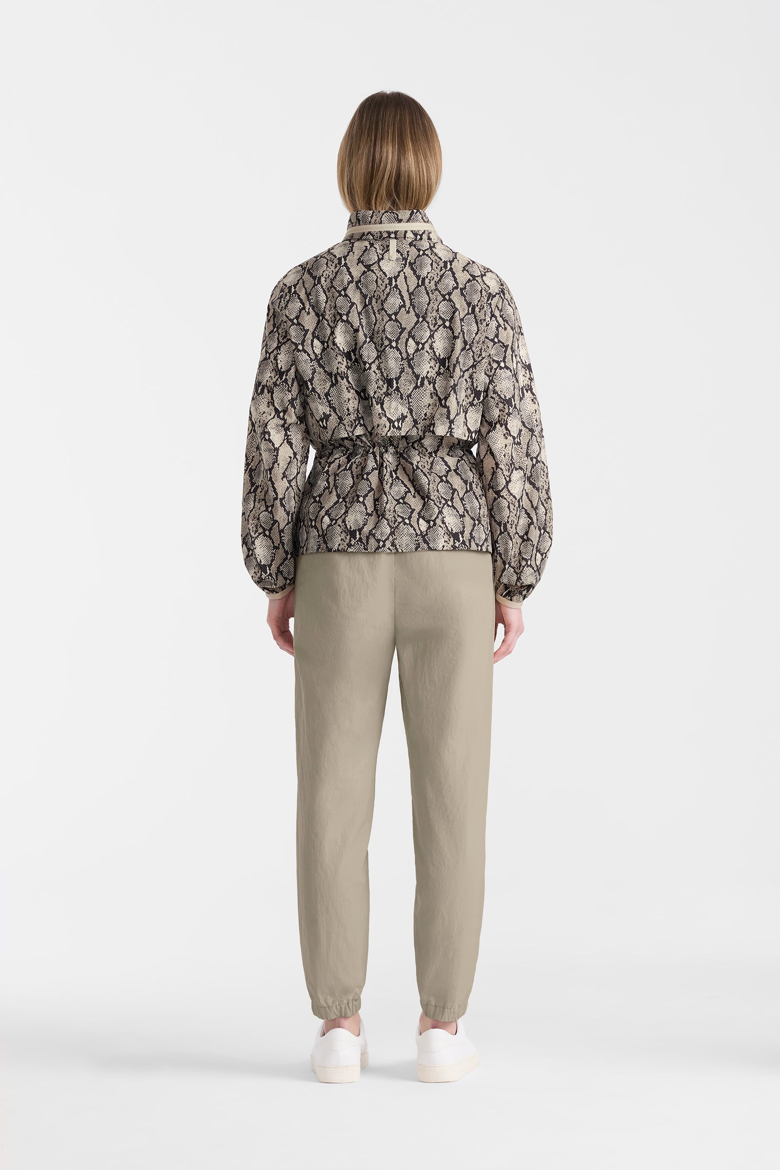 ROXY-PR Snake Pattern Rain Jacket for Women | Mackage® US