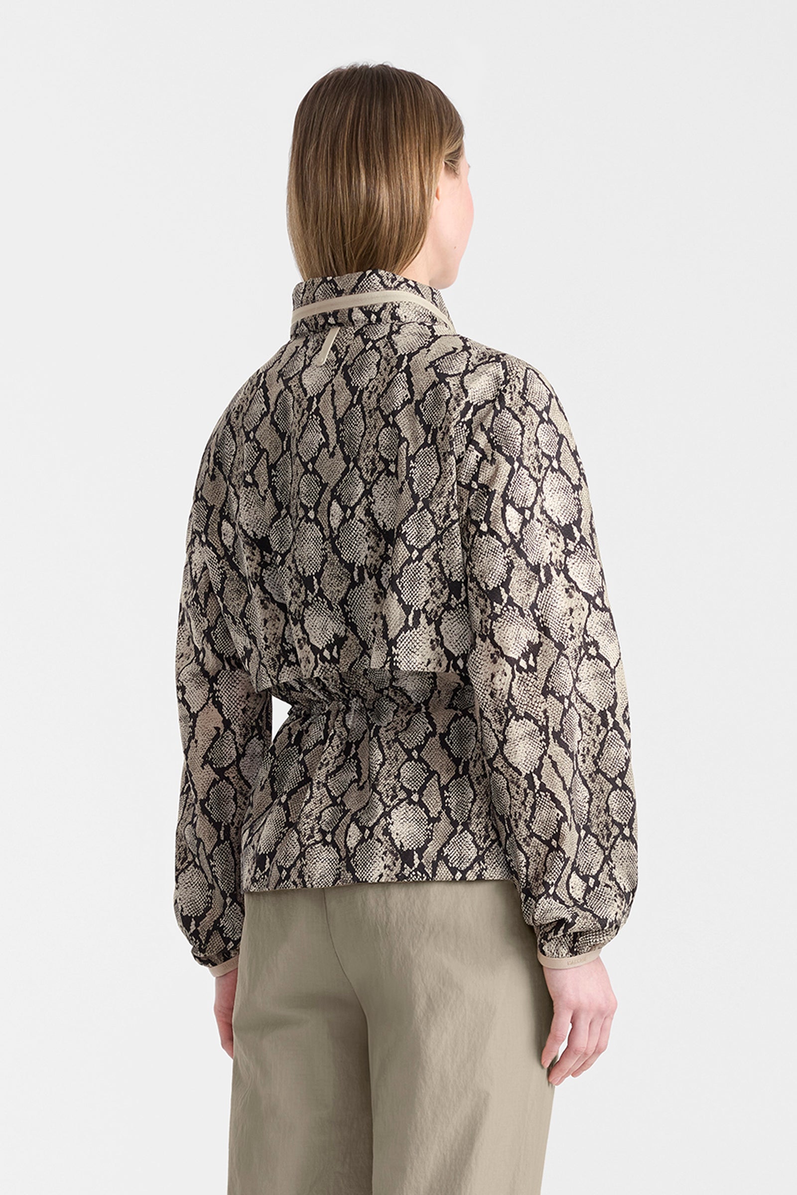 ROXY-PR Snake Pattern Rain Jacket for Women | Mackage® US