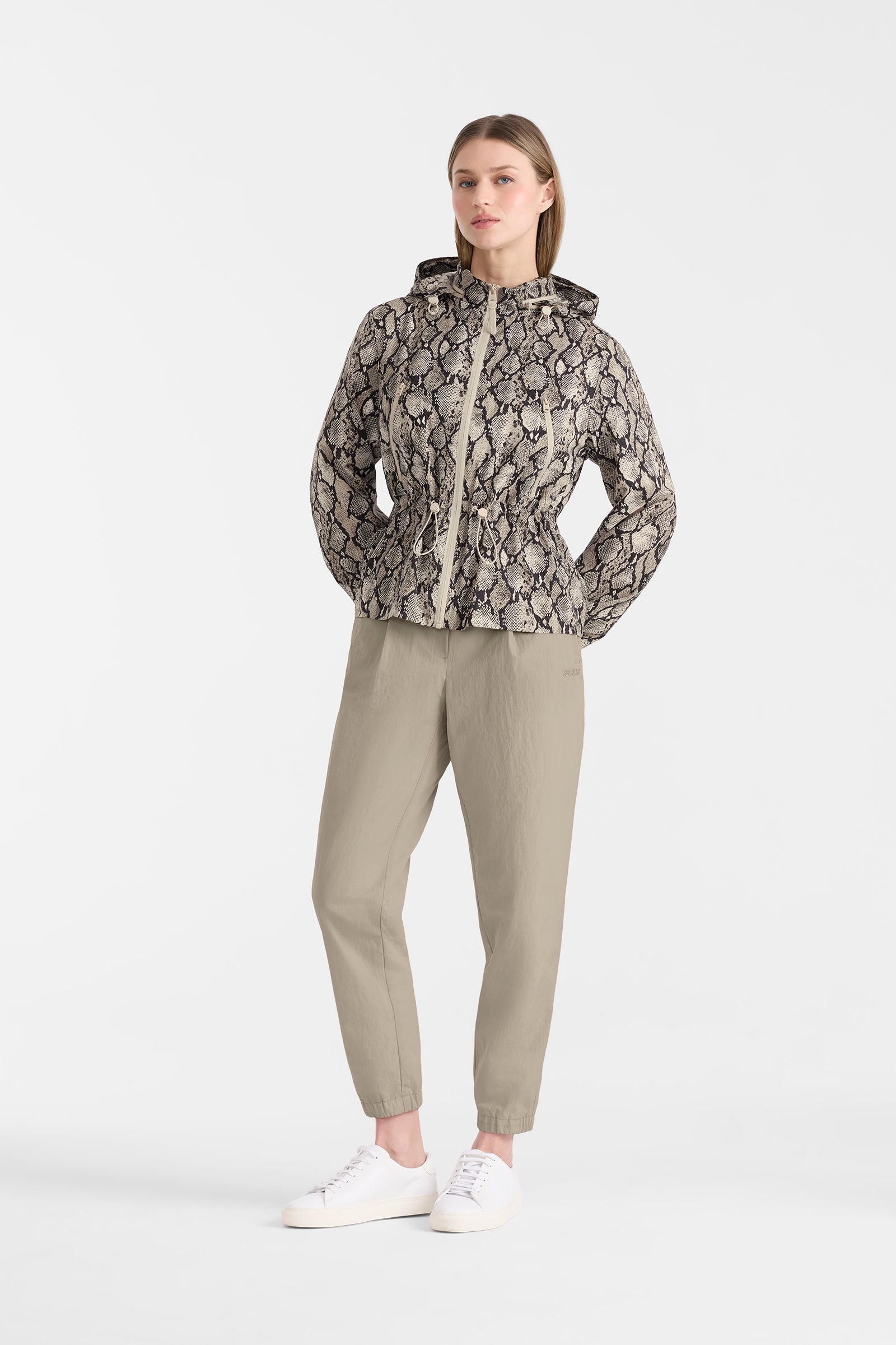 ROXY-PR Snake Pattern Rain Jacket for Women | Mackage® US