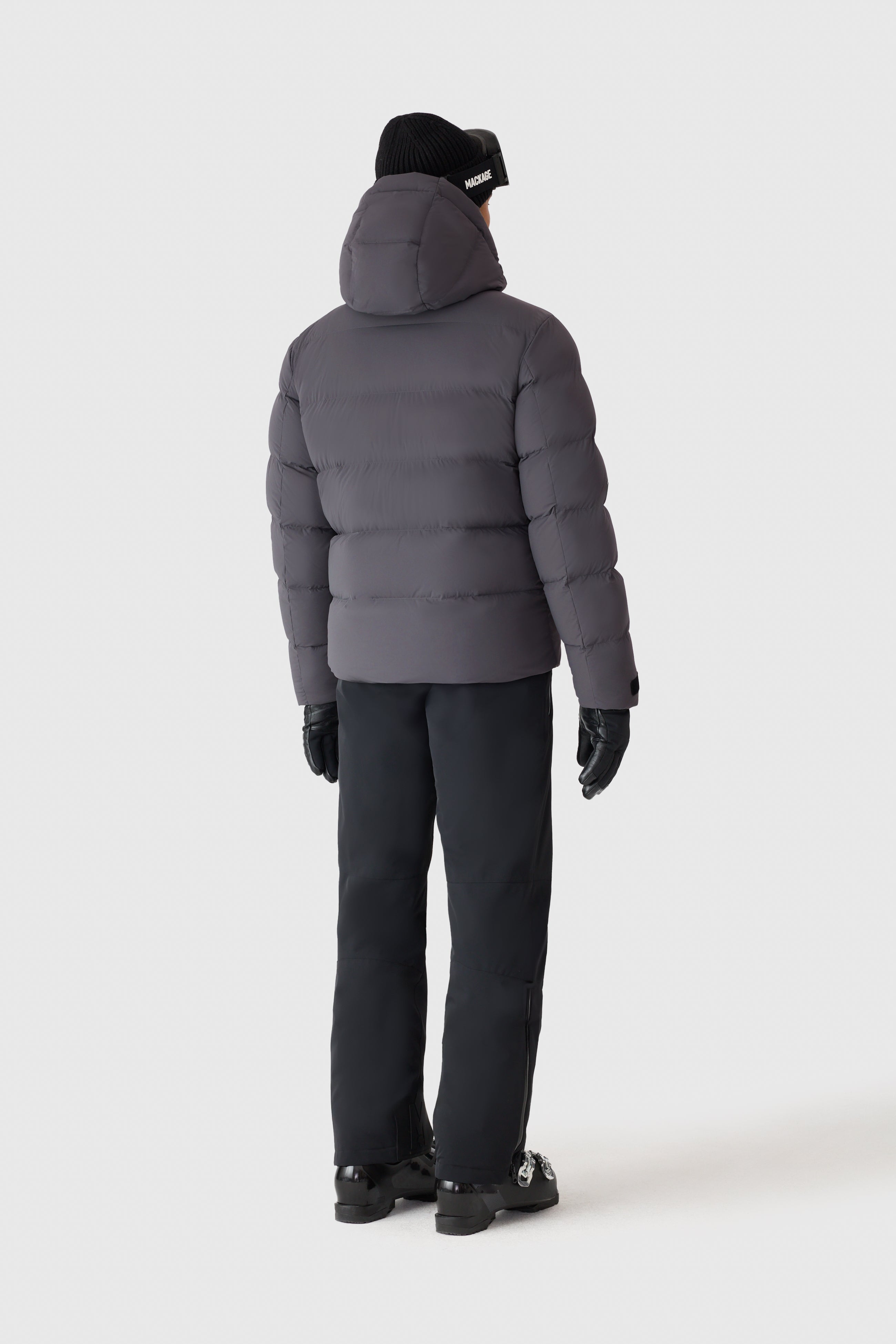 Samuel, Medium down jacket with hood for men | Mackage® US