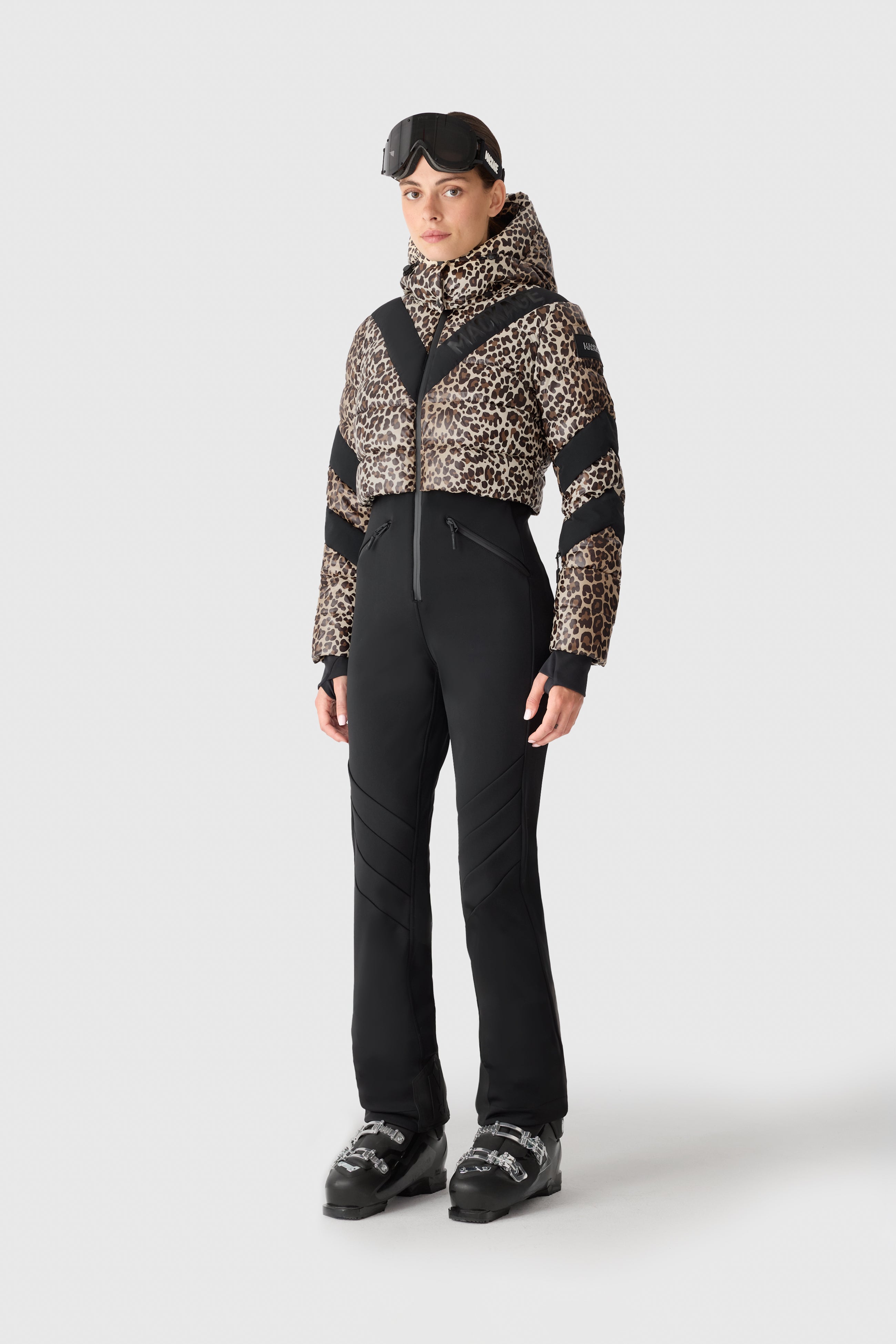 SATORY-A Fitted Bonded Fleece Ski Suit for Women | Mackage® US