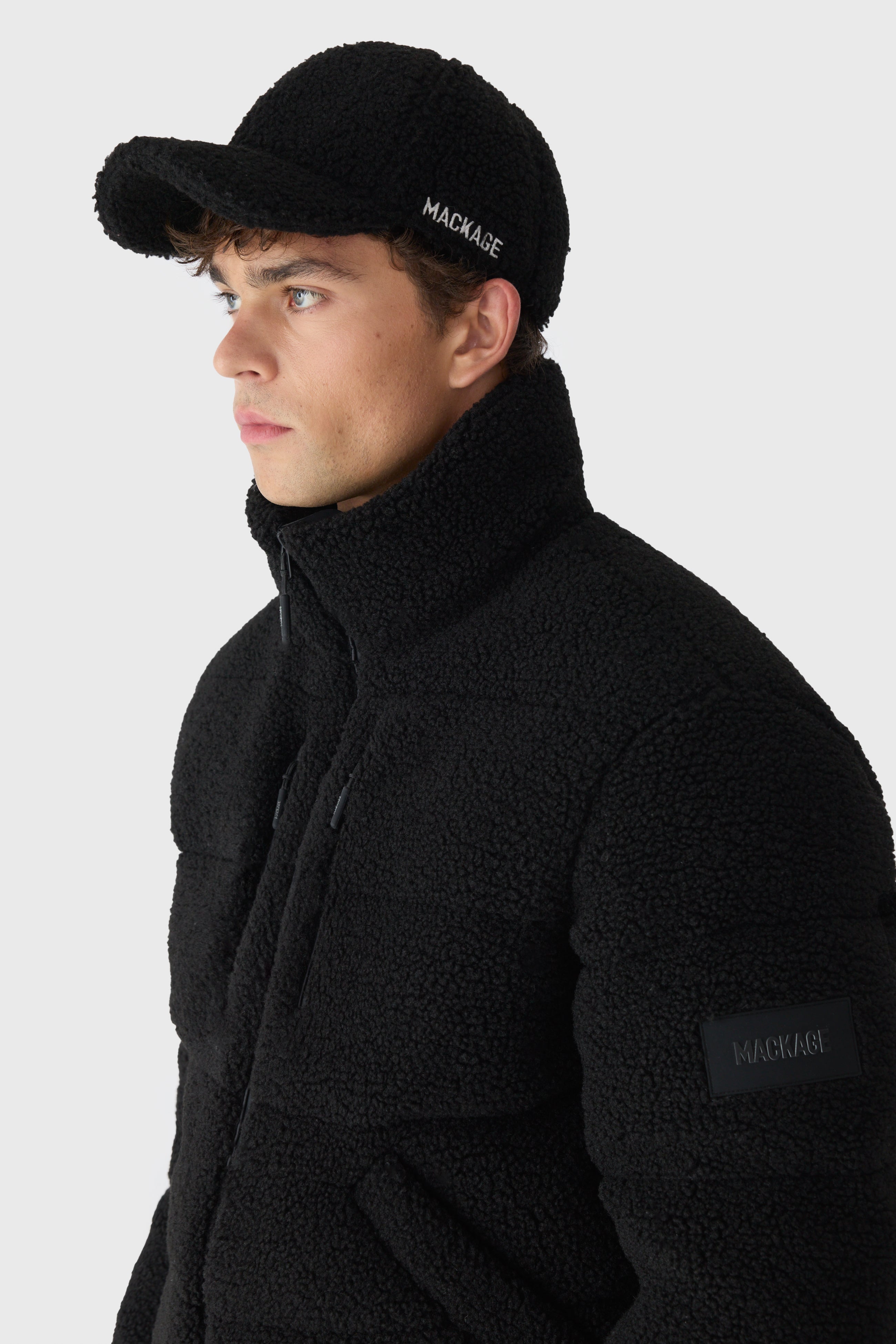 ジャケット・アウター MAGIC STICK Teddy MRMT over coat SHEPARD Down Teddy Jacket With Powder Skirt for Men | Mackage® US