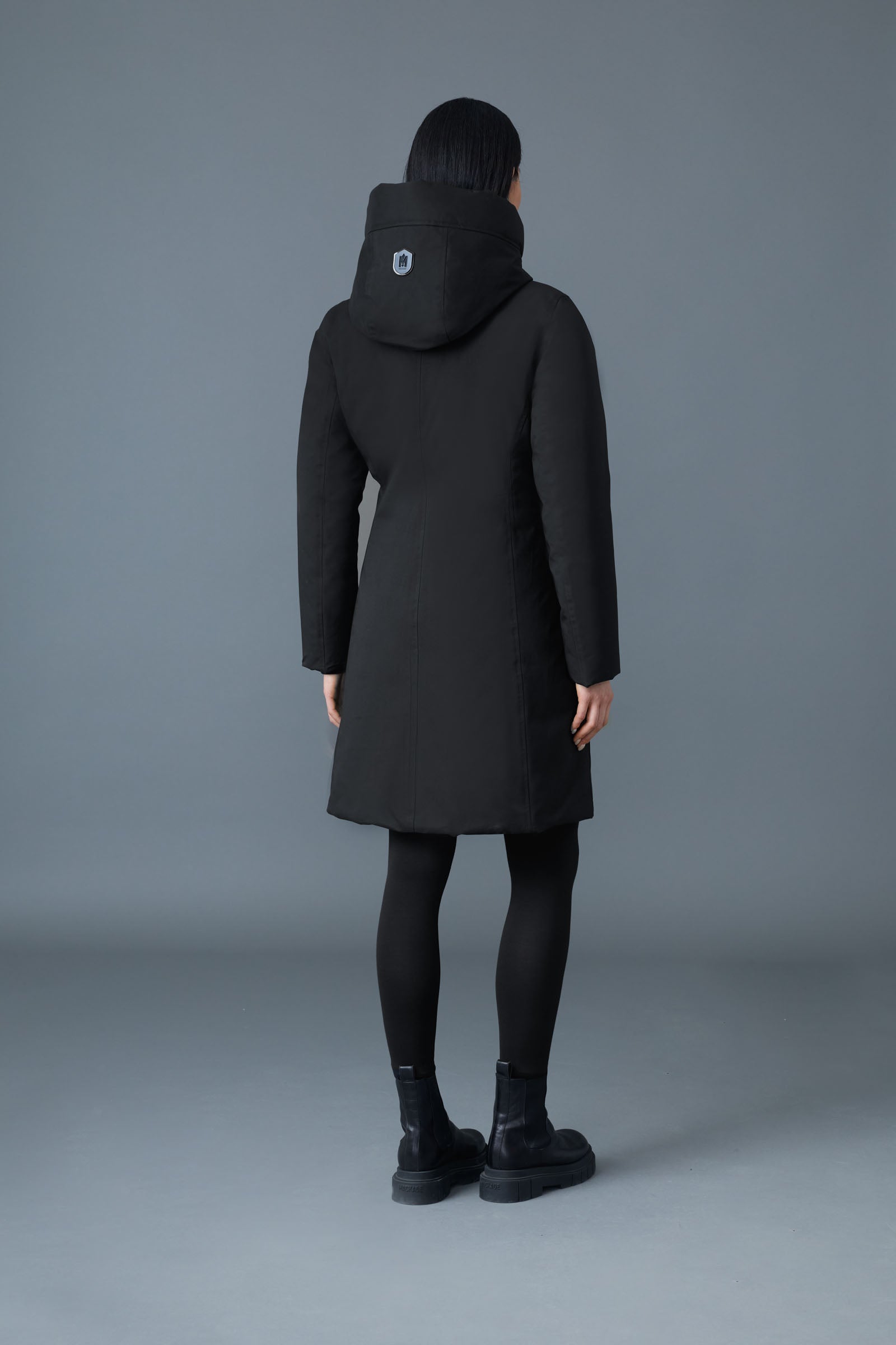 SHILOH-NFZ 2-in-1 Fitted down coat with removable bib for Women