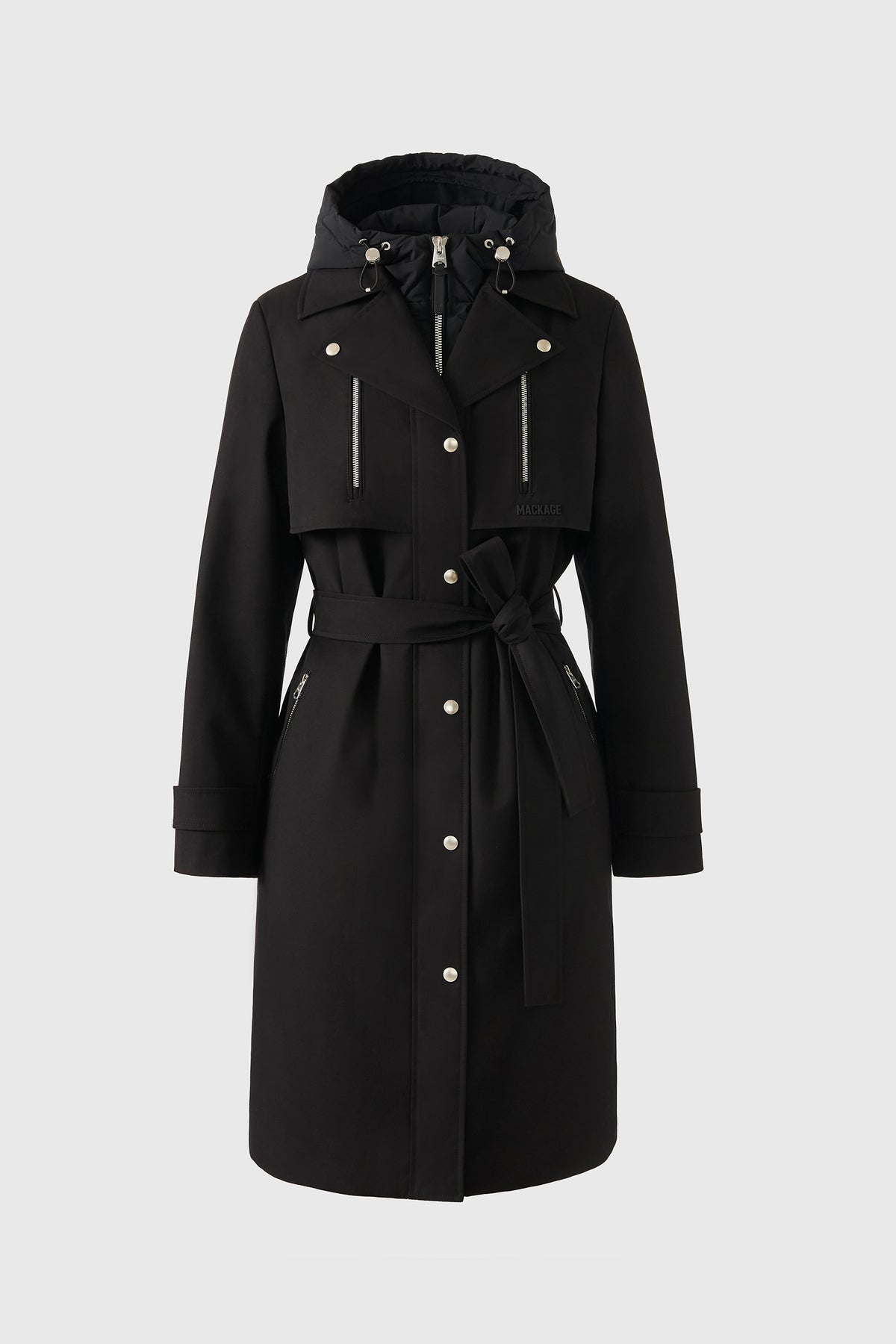 SIOBHAN Technical Down Trench Coat for Women | Mackage® US