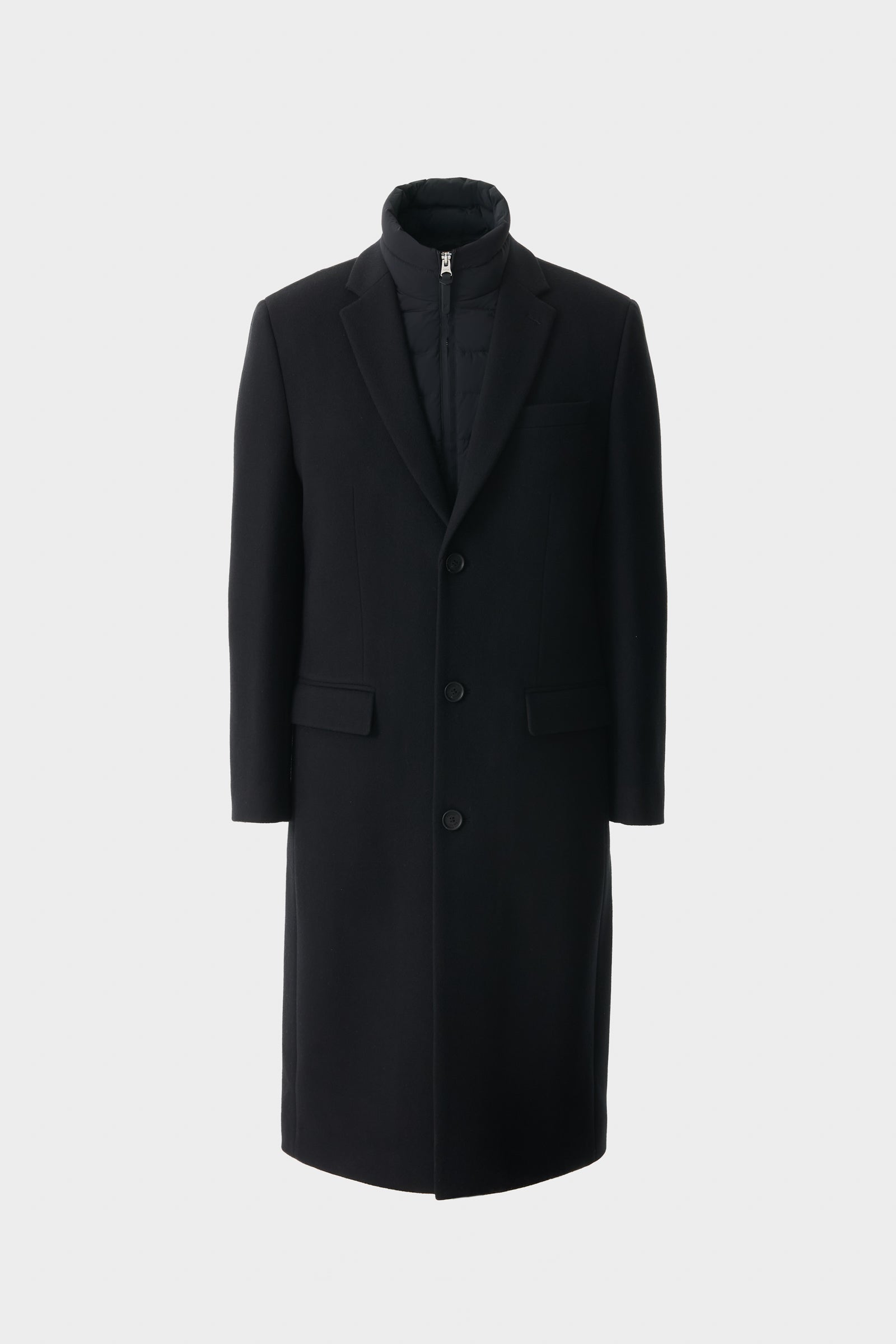 SKAI-LG 3-in-1 Wool Coat - removable Down Liner for Men | Mackage® US