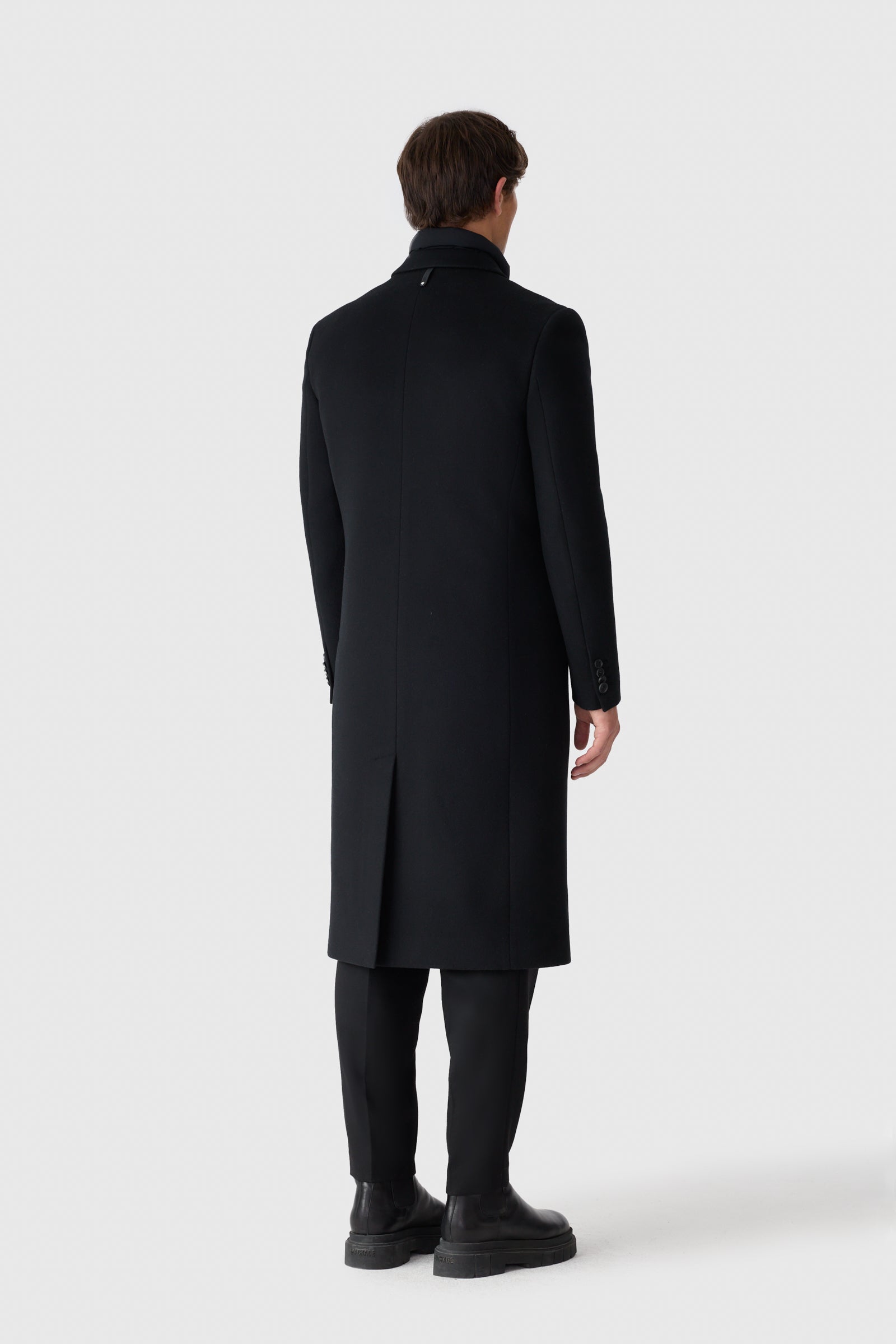 SKAI-LG 3-in-1 Wool Coat - removable Down Liner for Men | Mackage® US