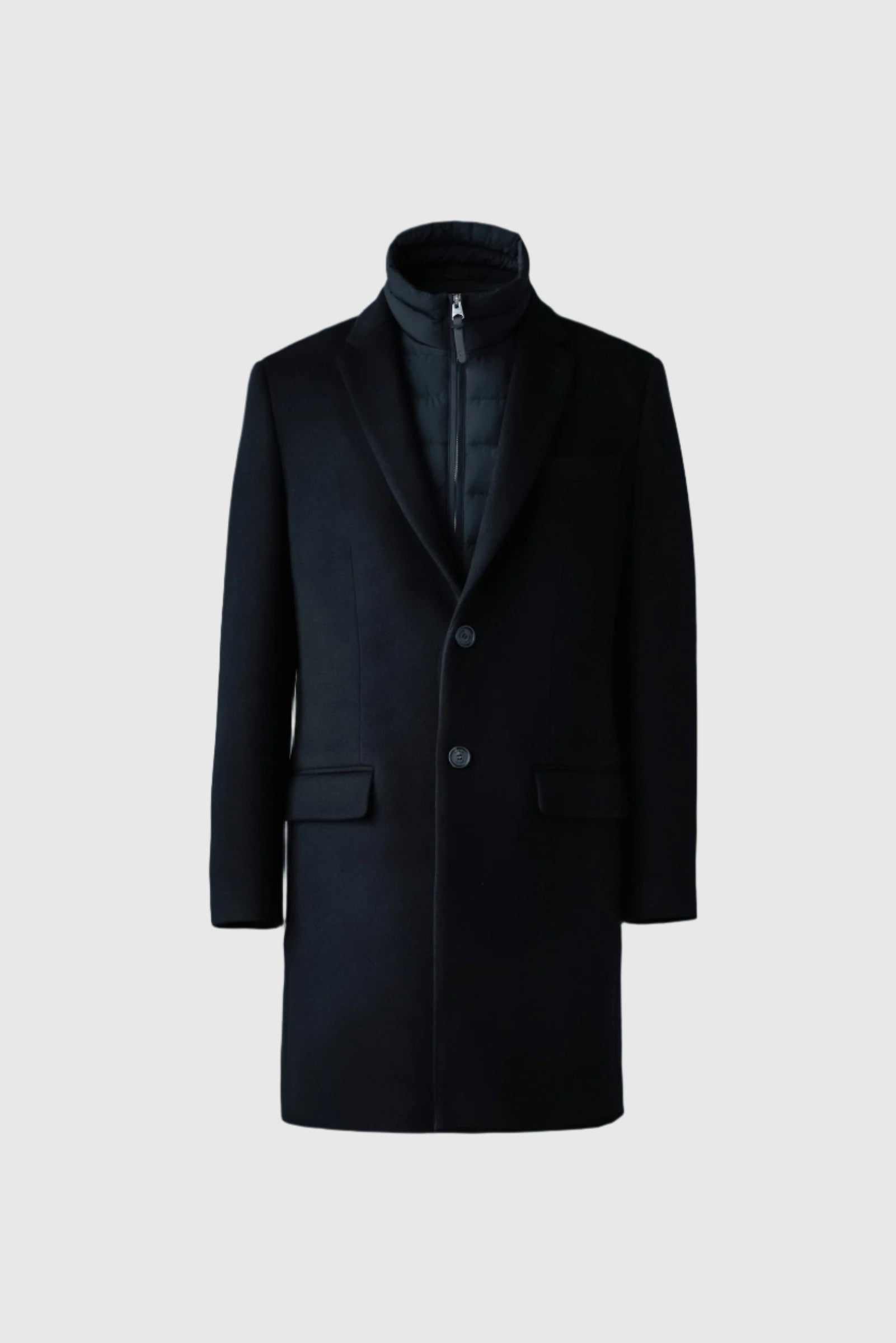 Skai-SLB, 3-in-1 wool coat with removable down liner