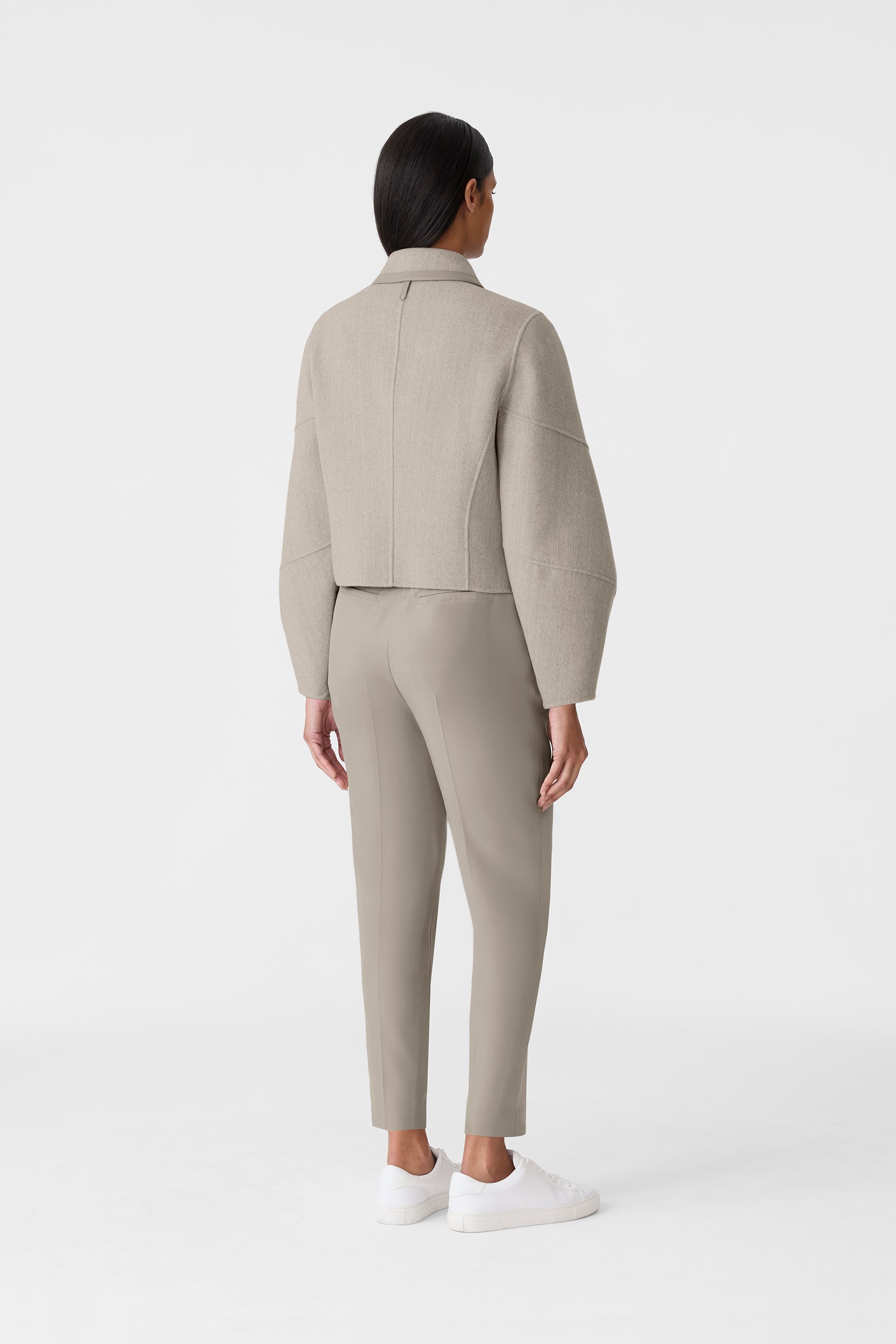 SOLANA-HB Herringbone Wool jacket for Women | Mackage® US