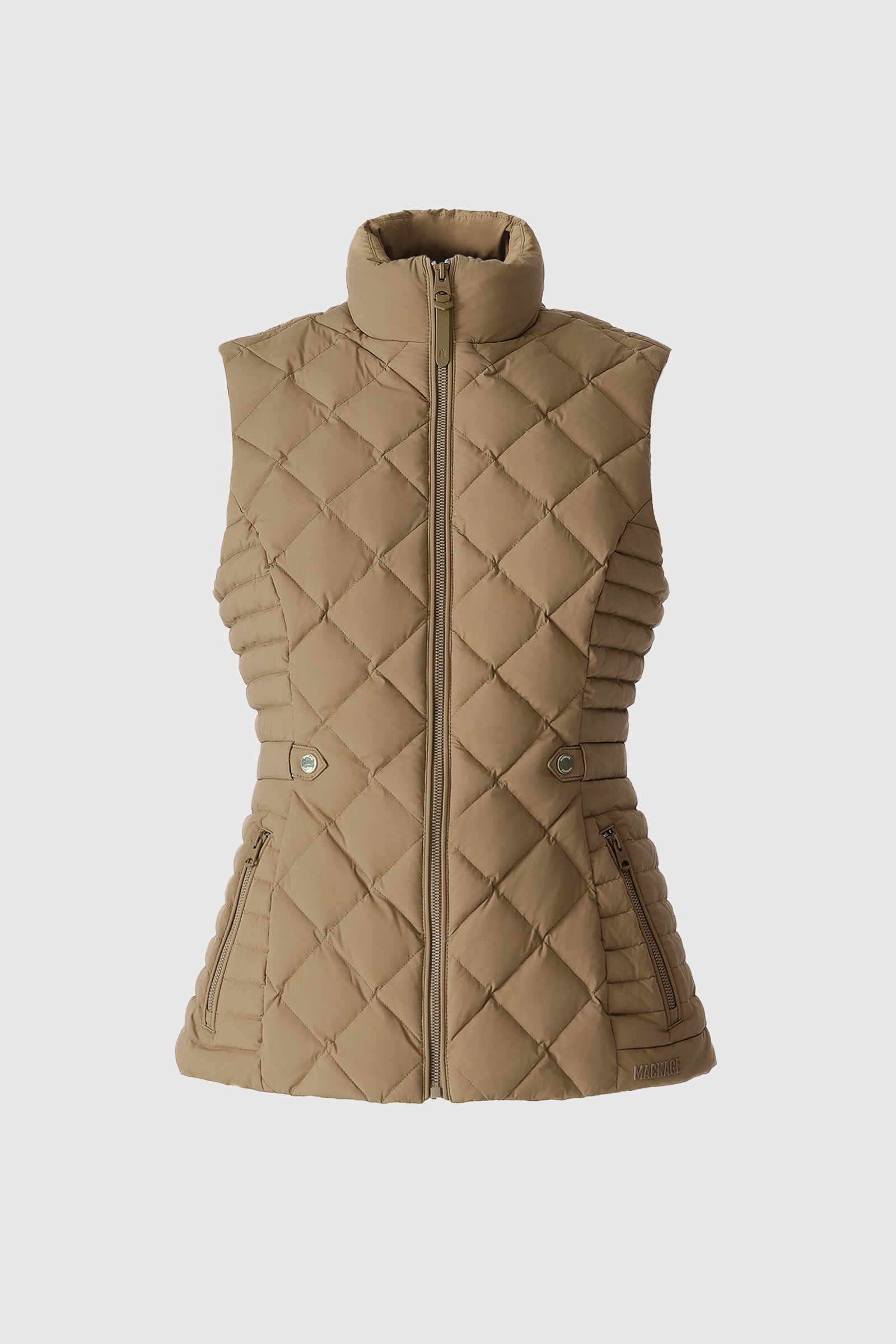 STEFANIA Diamond Quilted Down Vest for Women | Mackage® US