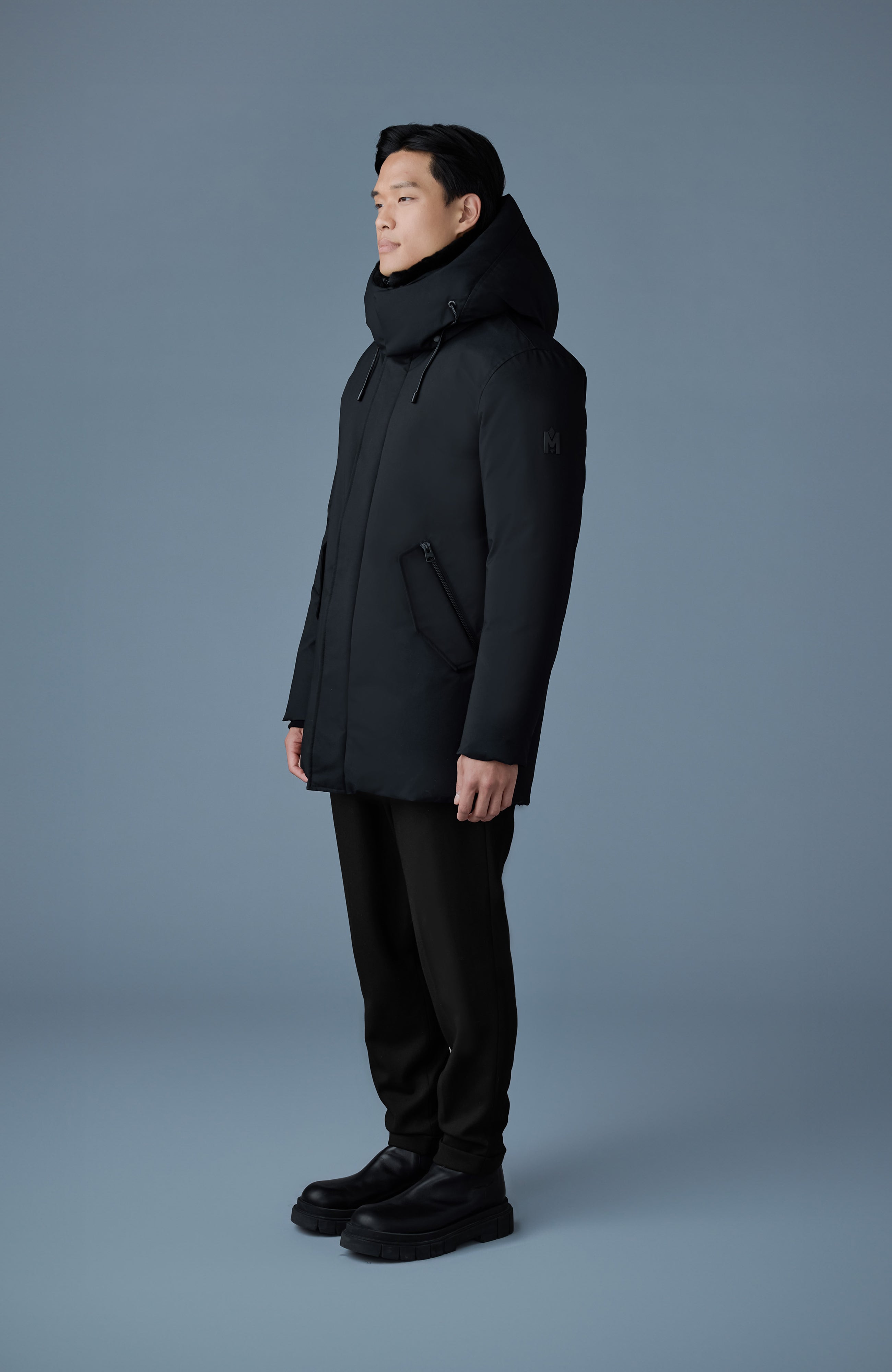 SULLIVAN-Z 2-in-1 Down Coat with Removable Bib for Men | Mackage US