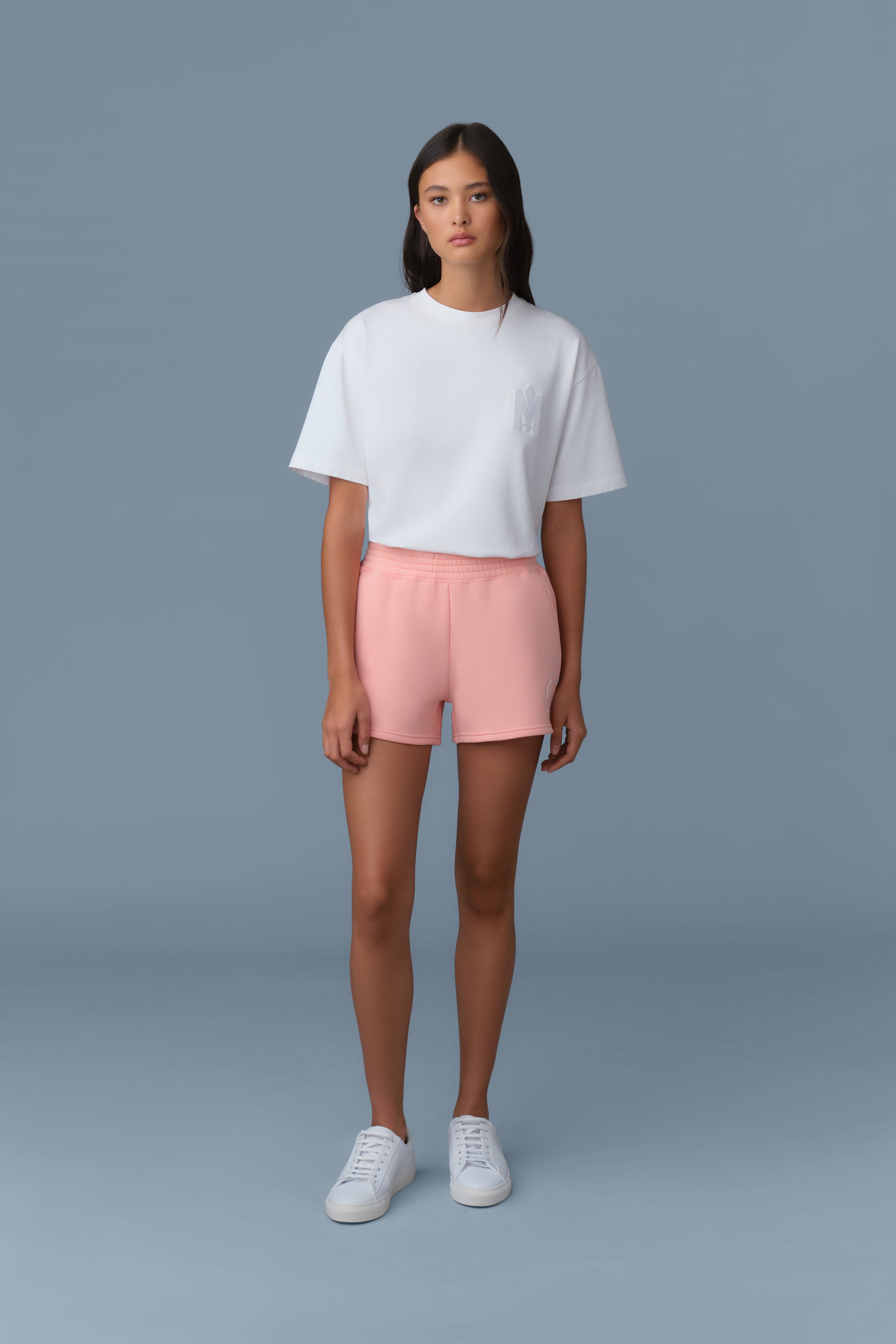 Summer, Double-Face jersey mini shorts for ladies | Mackage® US