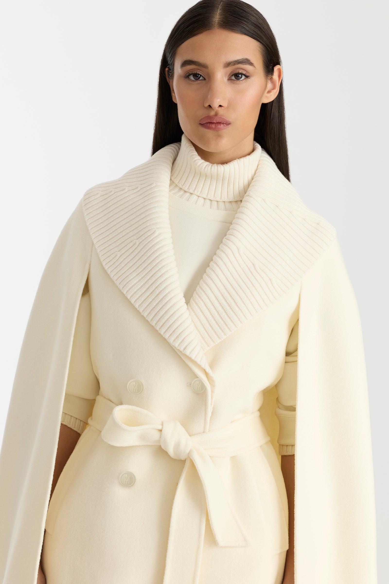 SUSIE Wool cape for Women | Mackage® US