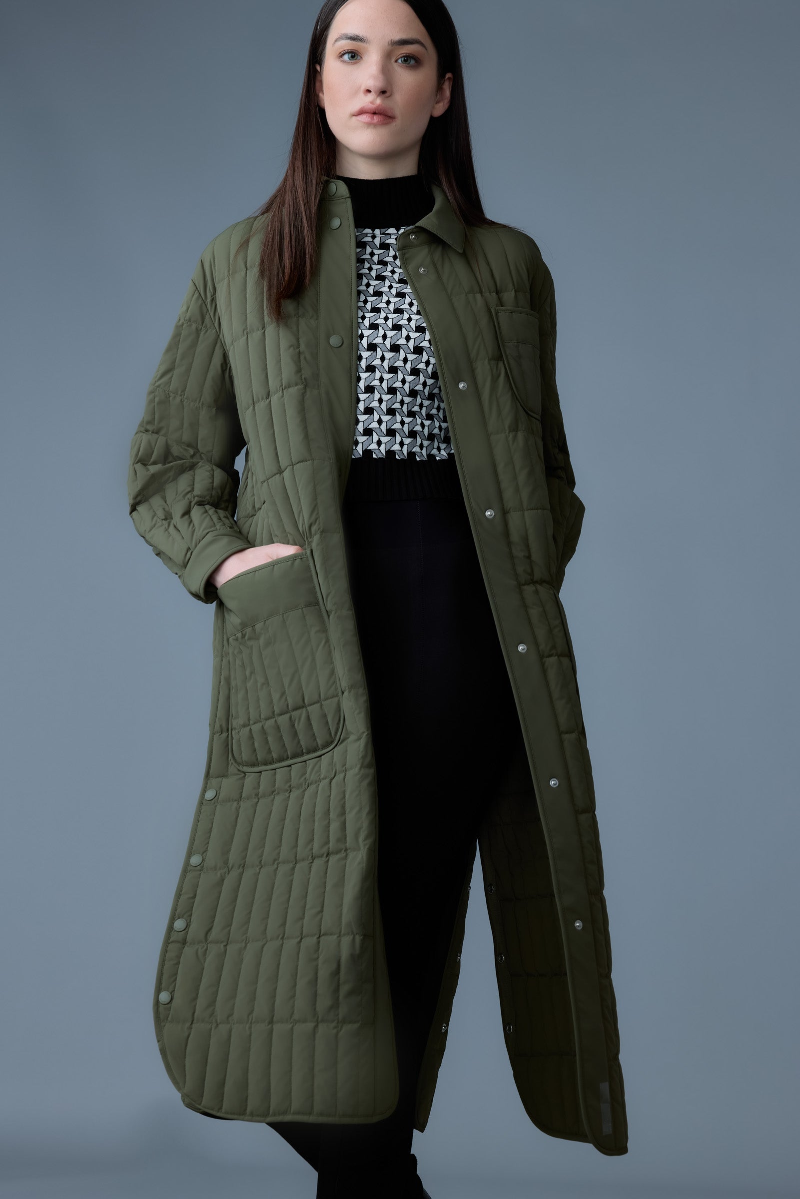 Tadoka, light down vertical quilted coat | Mackage® US Tadoka, light down vertical quilted coat | Mackage® US
