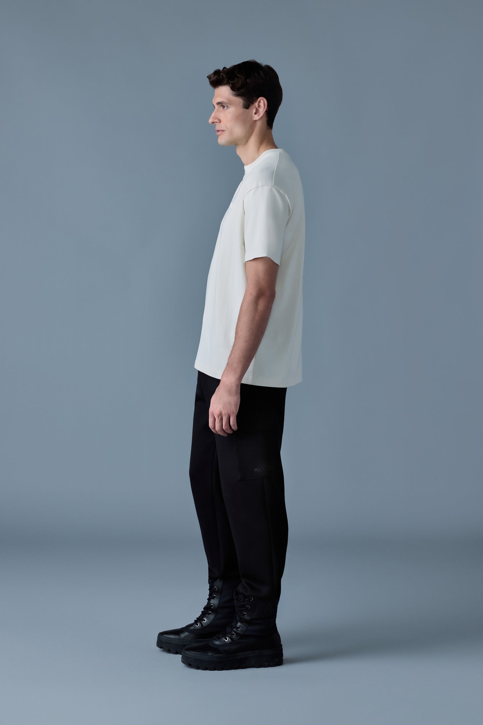 TEE-R Tee-shirt with silicone logo | Mackage® US