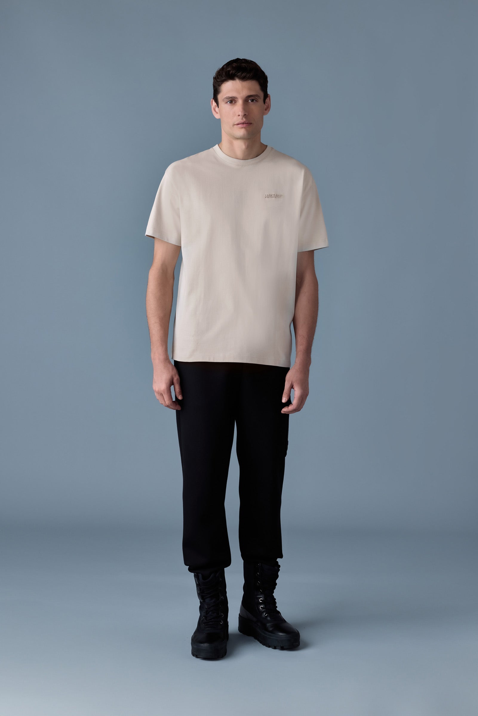 Tee-R, tee-shirt with mackage silicone logo | Mackage® US