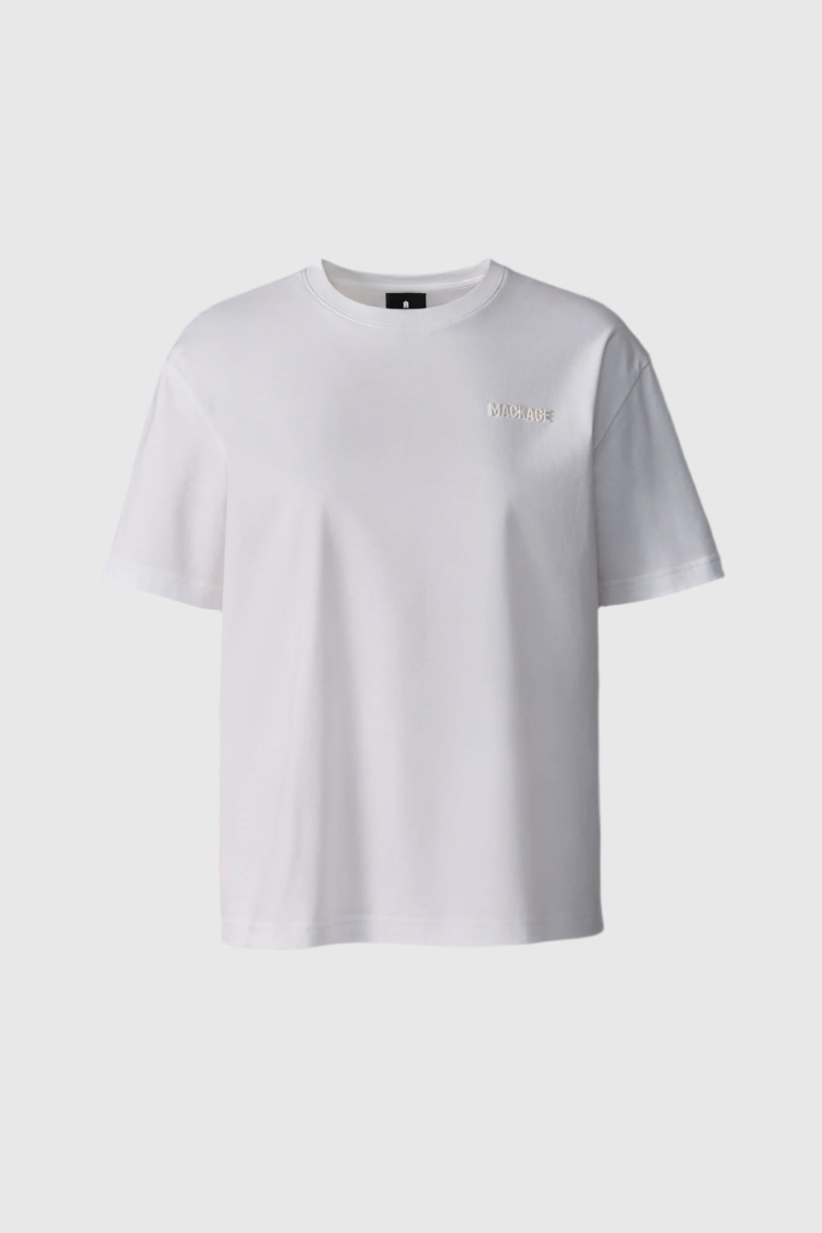 Tee-W, T-Shirt With Mackage Silicone Logo | Mackage® US