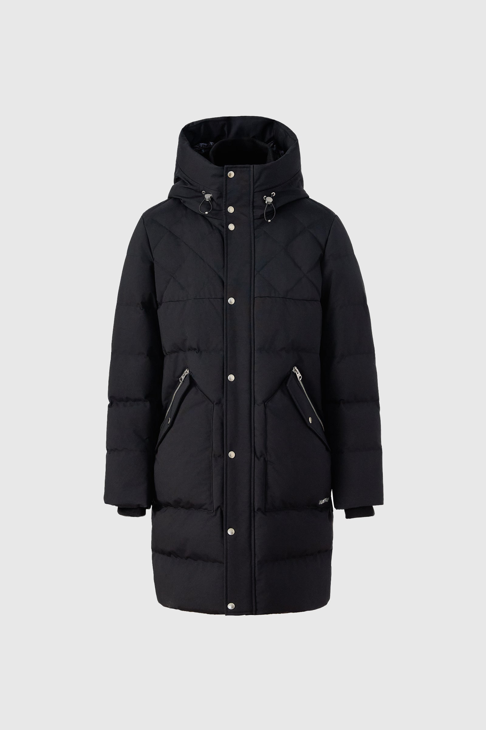 WERNER-Z Quilted Down Parka With Removable Bib for Men | Mackage US