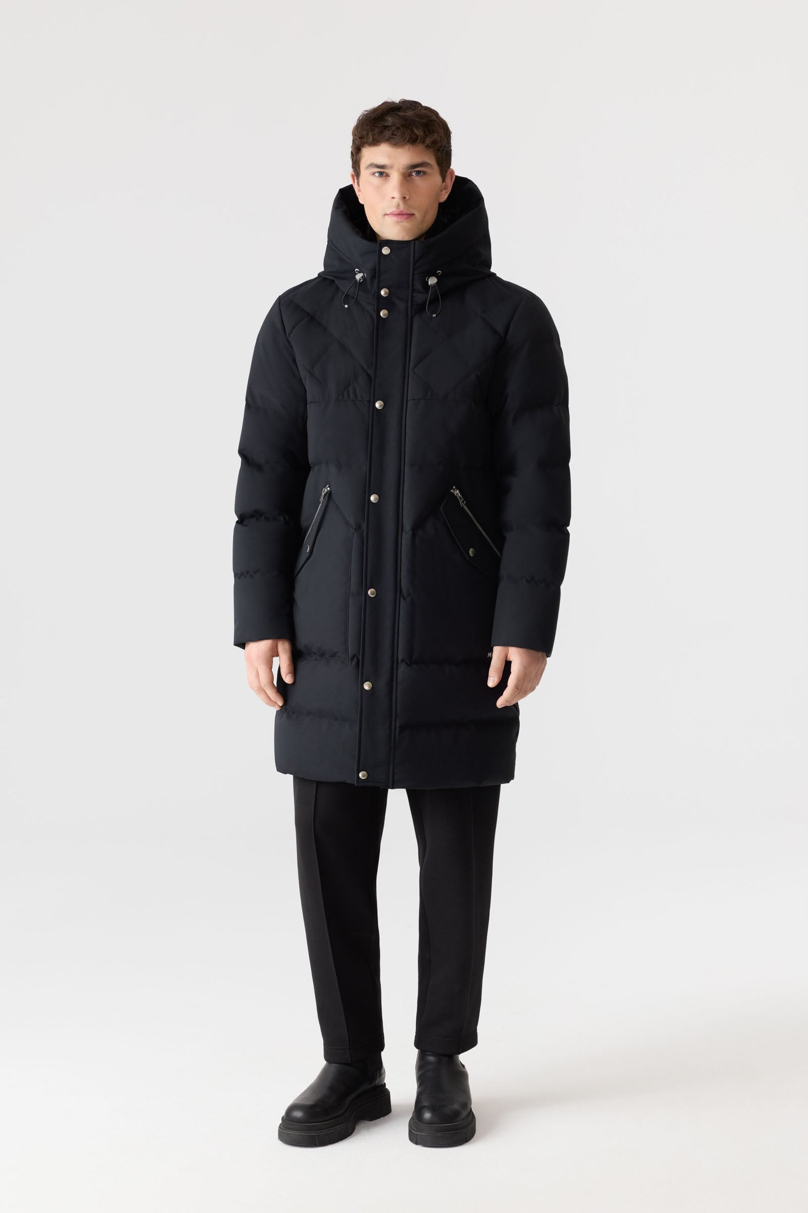 WERNER-Z Quilted Down Parka - removable Bib for Men | Mackage® US