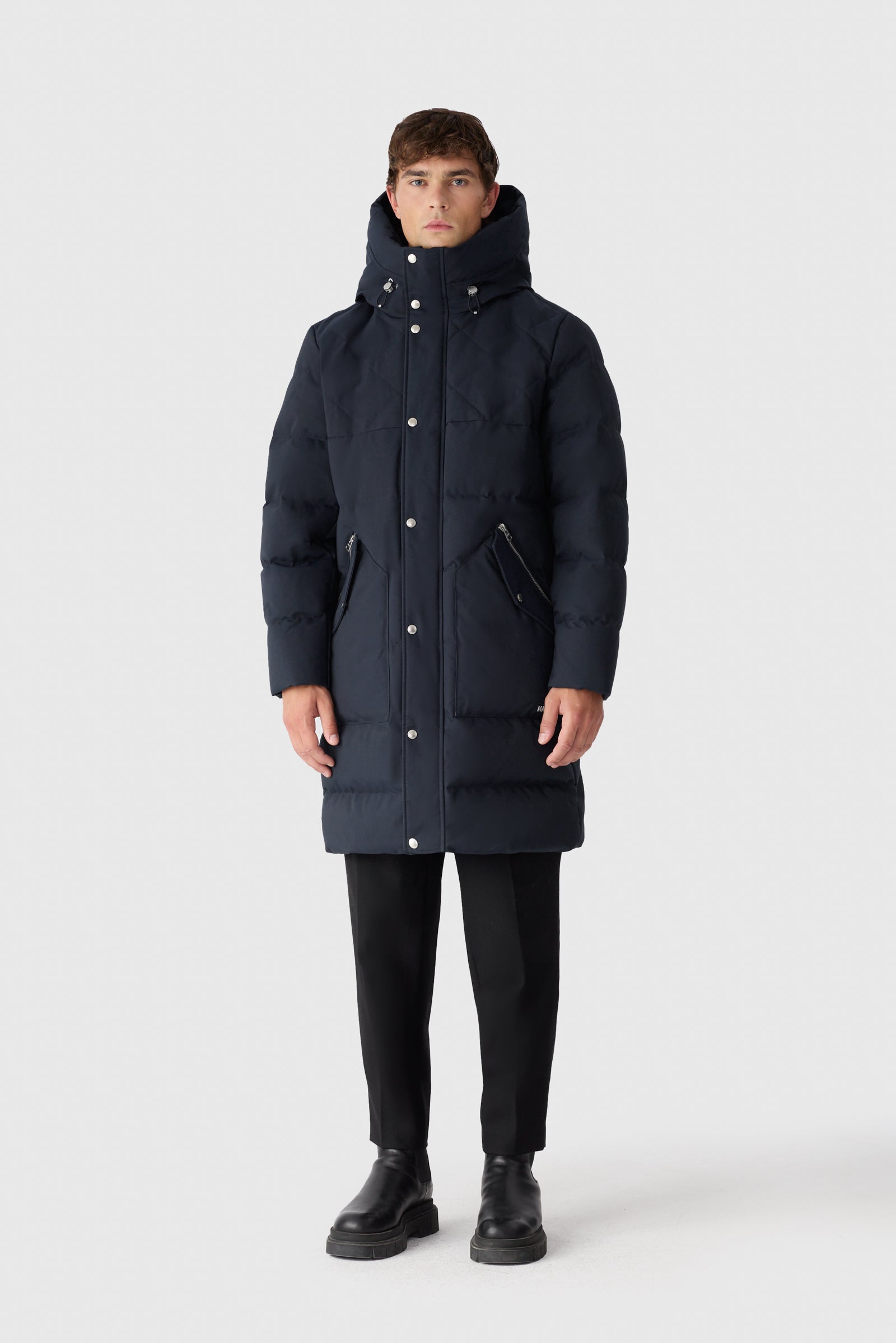 WERNER-Z Quilted Down Parka With Removable Bib for Men | Mackage US